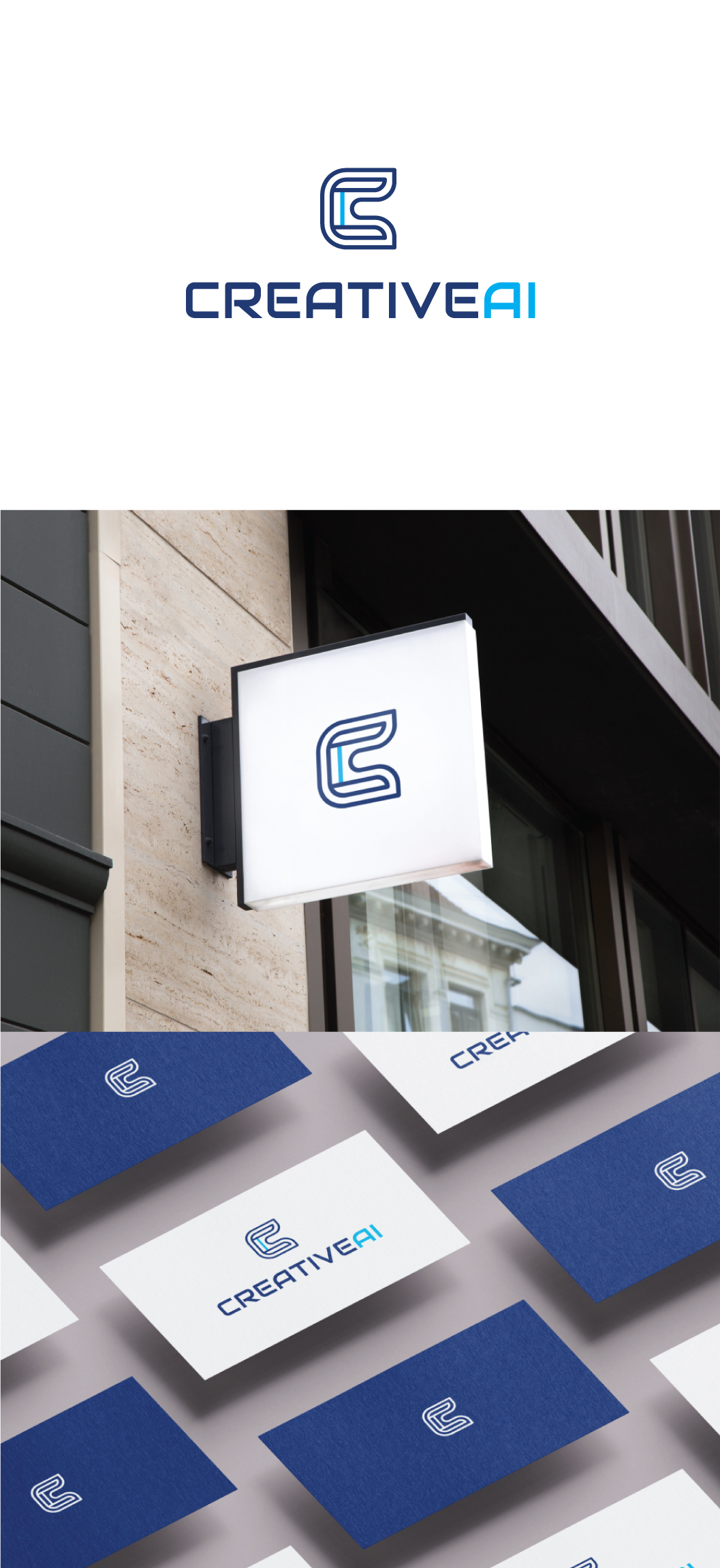 Diseño de Logo por AbhishekkM'24 para CreativeAI | Diseño #36854545