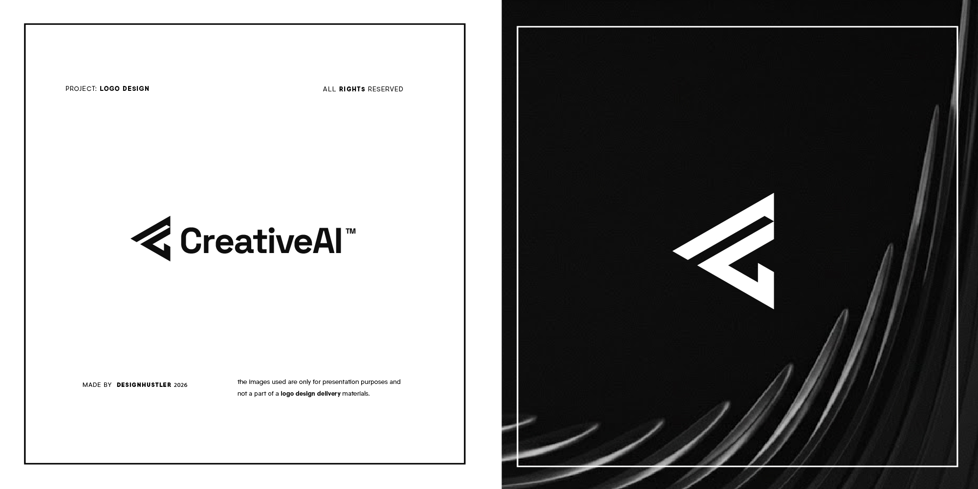 Diseño de Logo por DesignHustler para CreativeAI | Diseño #36883155