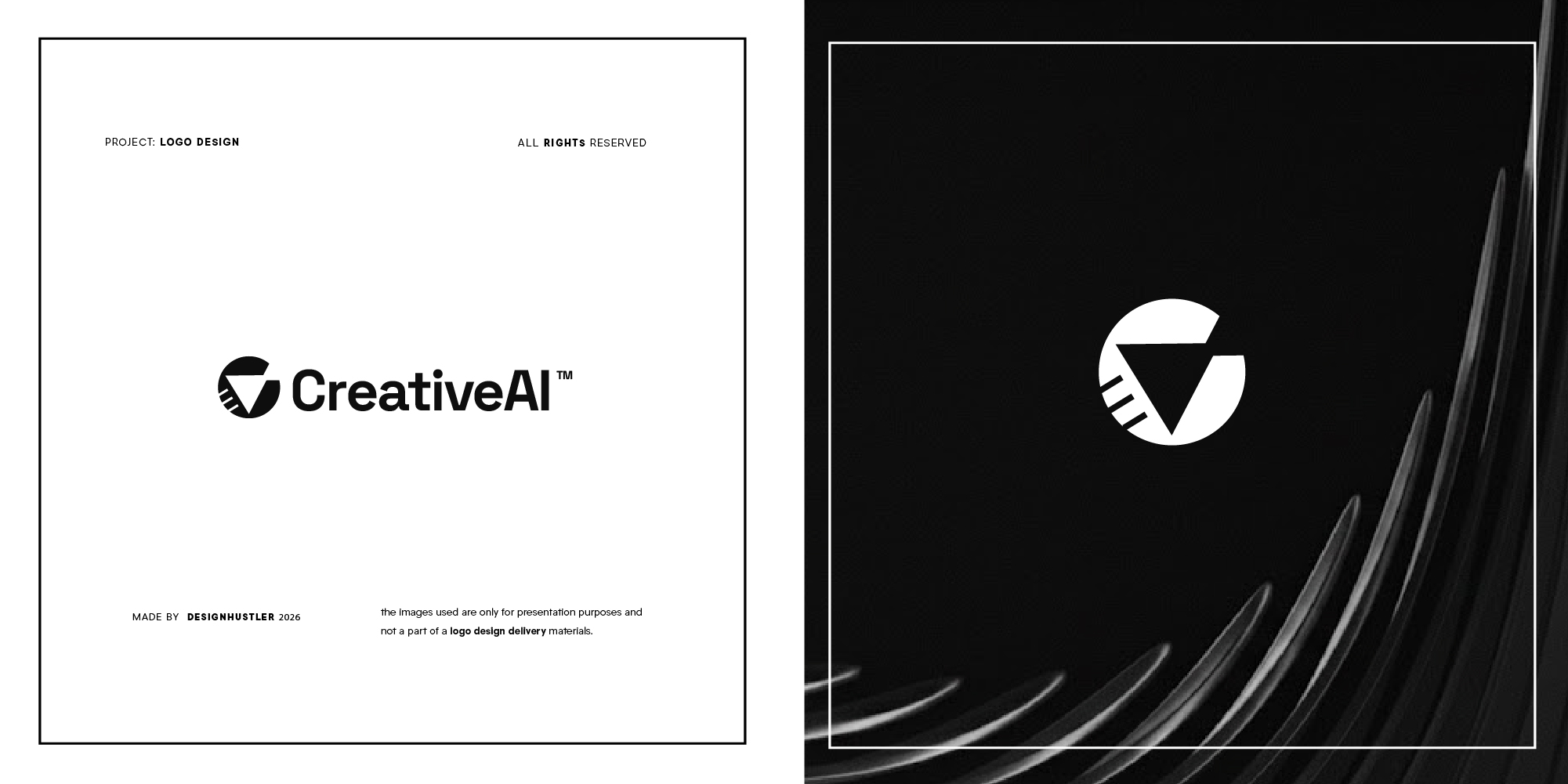 Logo Design by DesignHustler for CreativeAI | Design #36883159