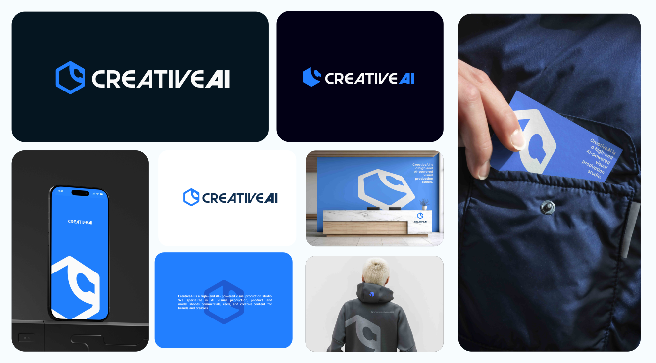 Diseño de Logo por gray mind para CreativeAI | Diseño #36863268