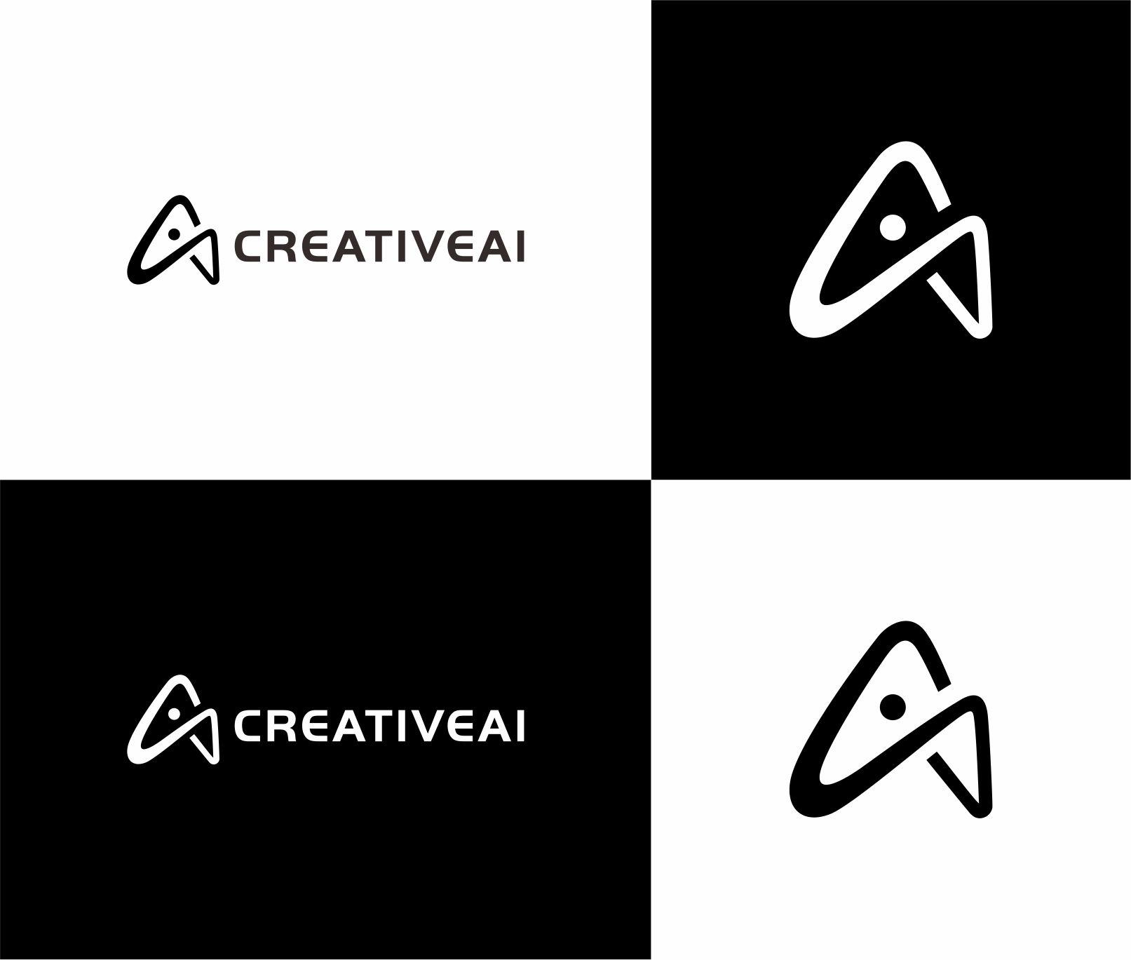 Logo Design by Sibyle for CreativeAI | Design #36857288