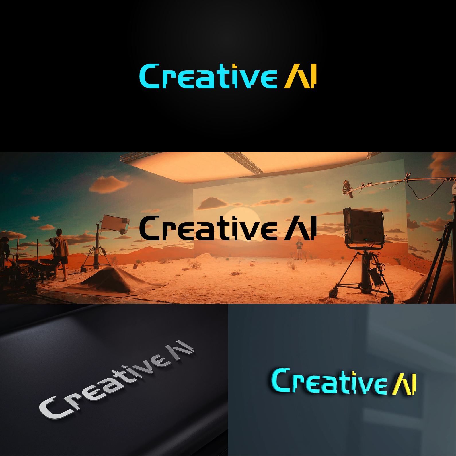 Diseño de Logo por 4tech services para CreativeAI | Diseño #36856299