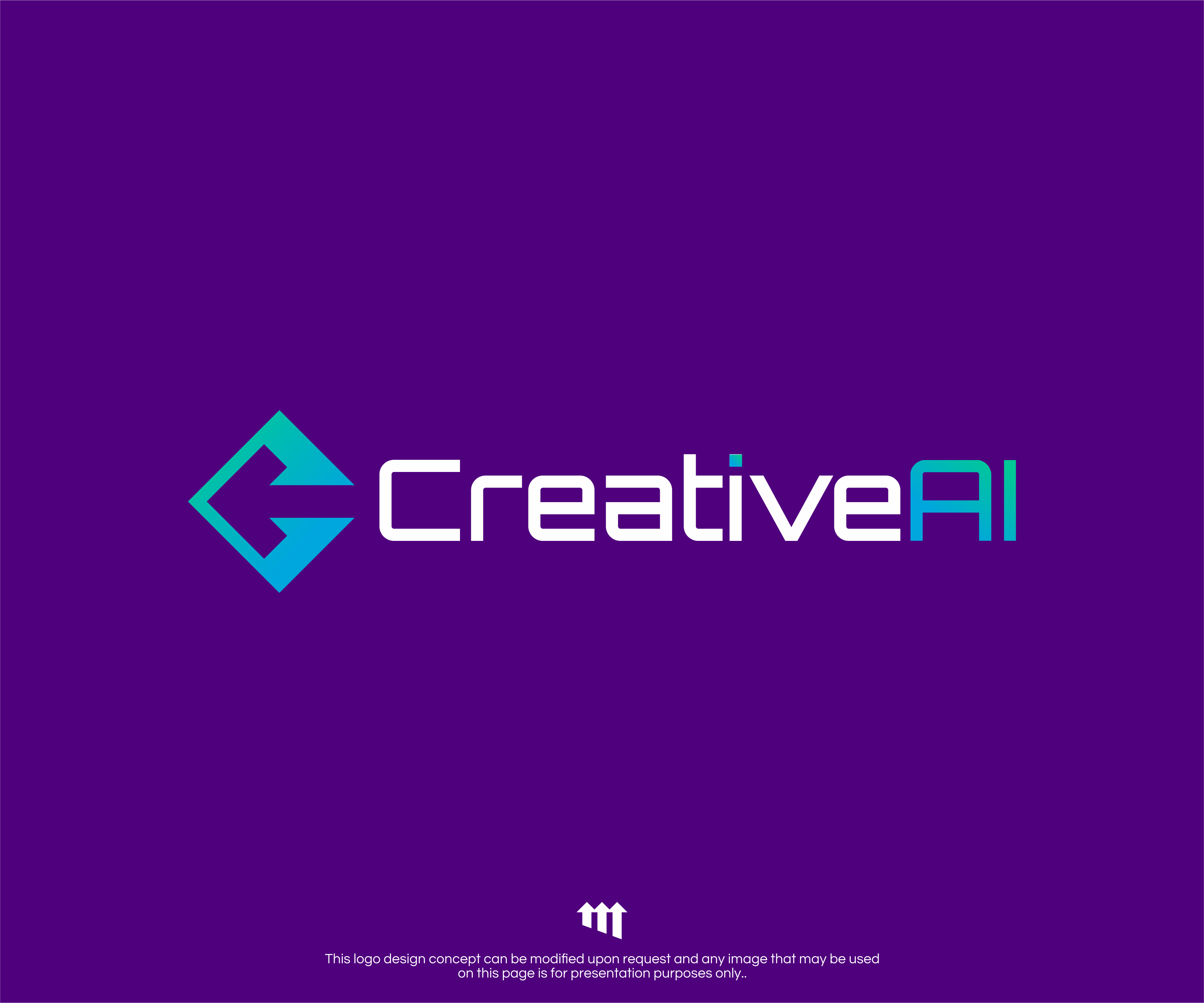 Diseño de Logo por MBARO para CreativeAI | Diseño #36898220