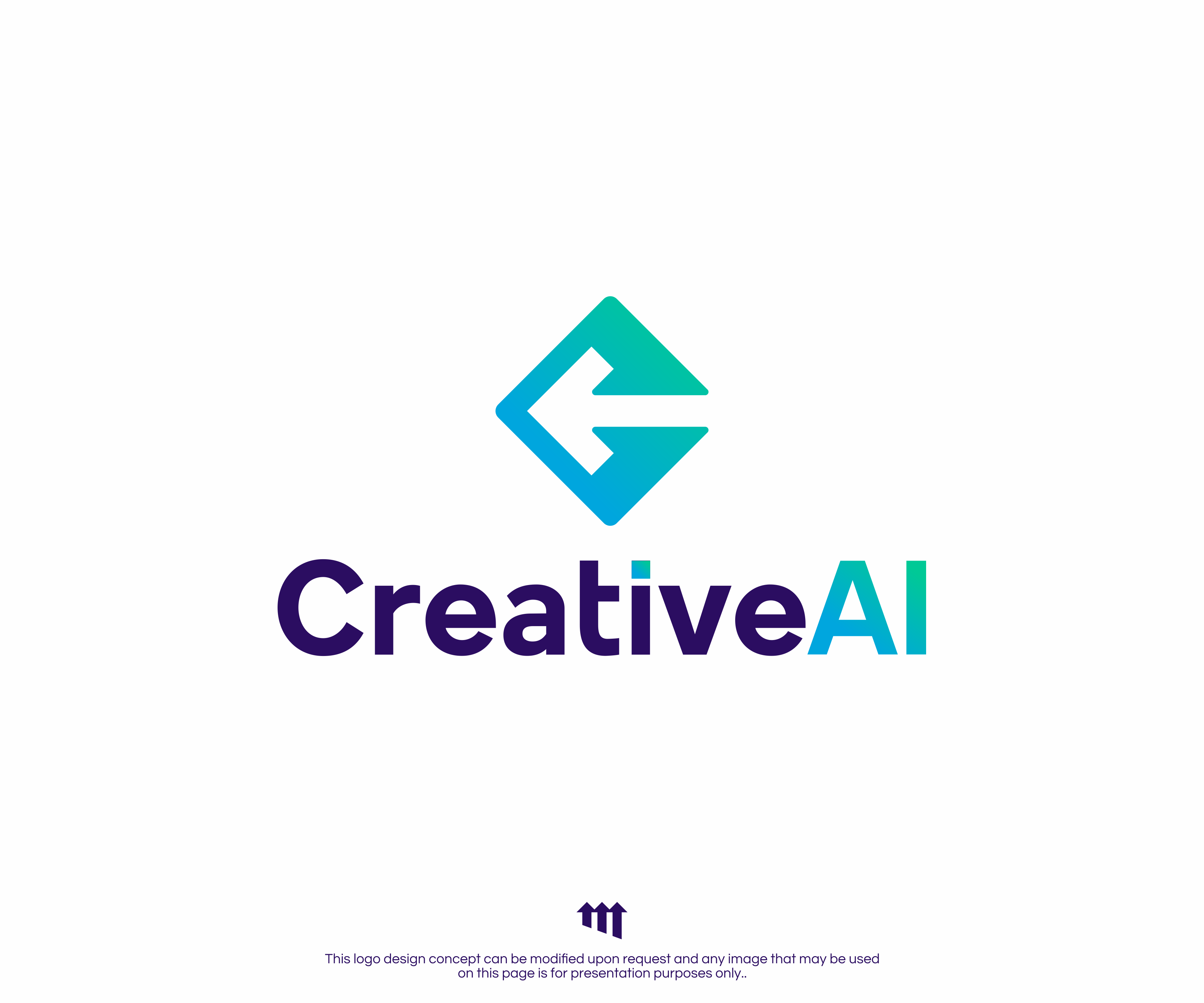 Diseño de Logo por MBARO para CreativeAI | Diseño #36898222