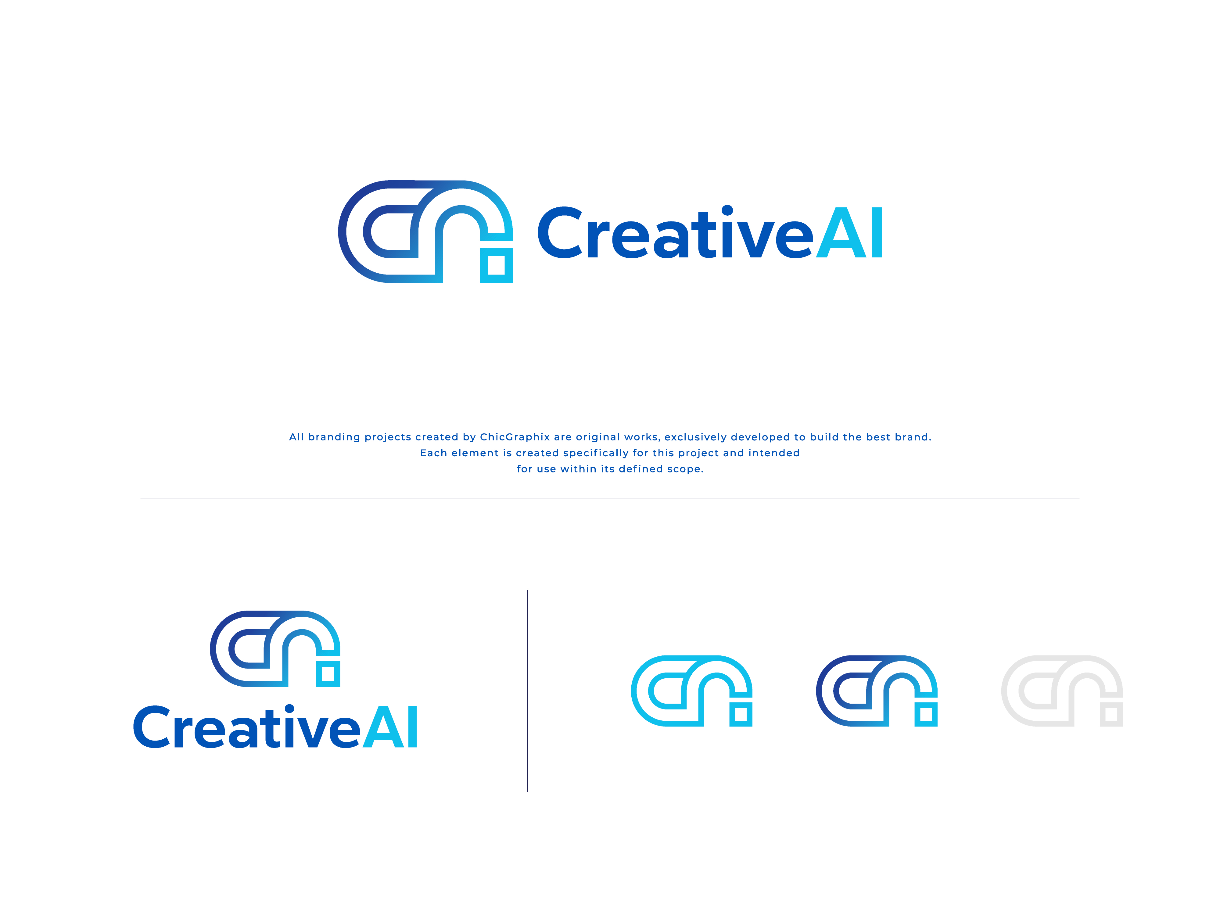 Diseño de Logo por ChicGraphix para CreativeAI | Diseño #36887001
