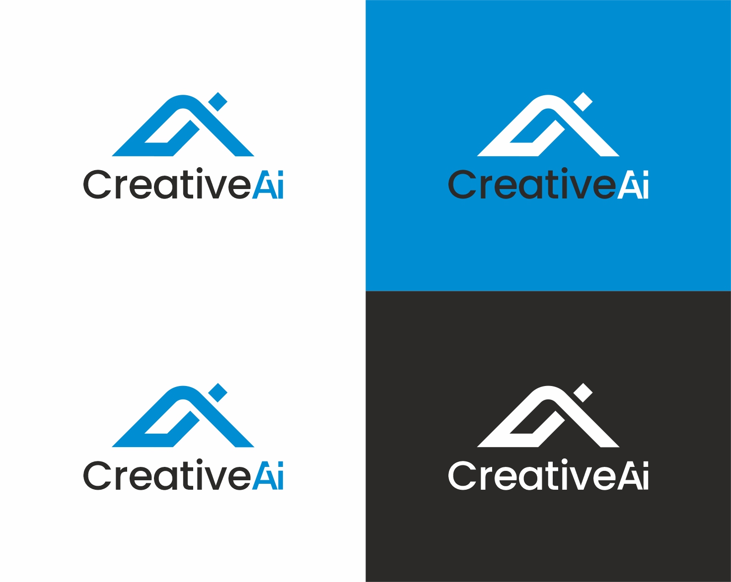 Diseño de Logo por jssaan para CreativeAI | Diseño #36856003