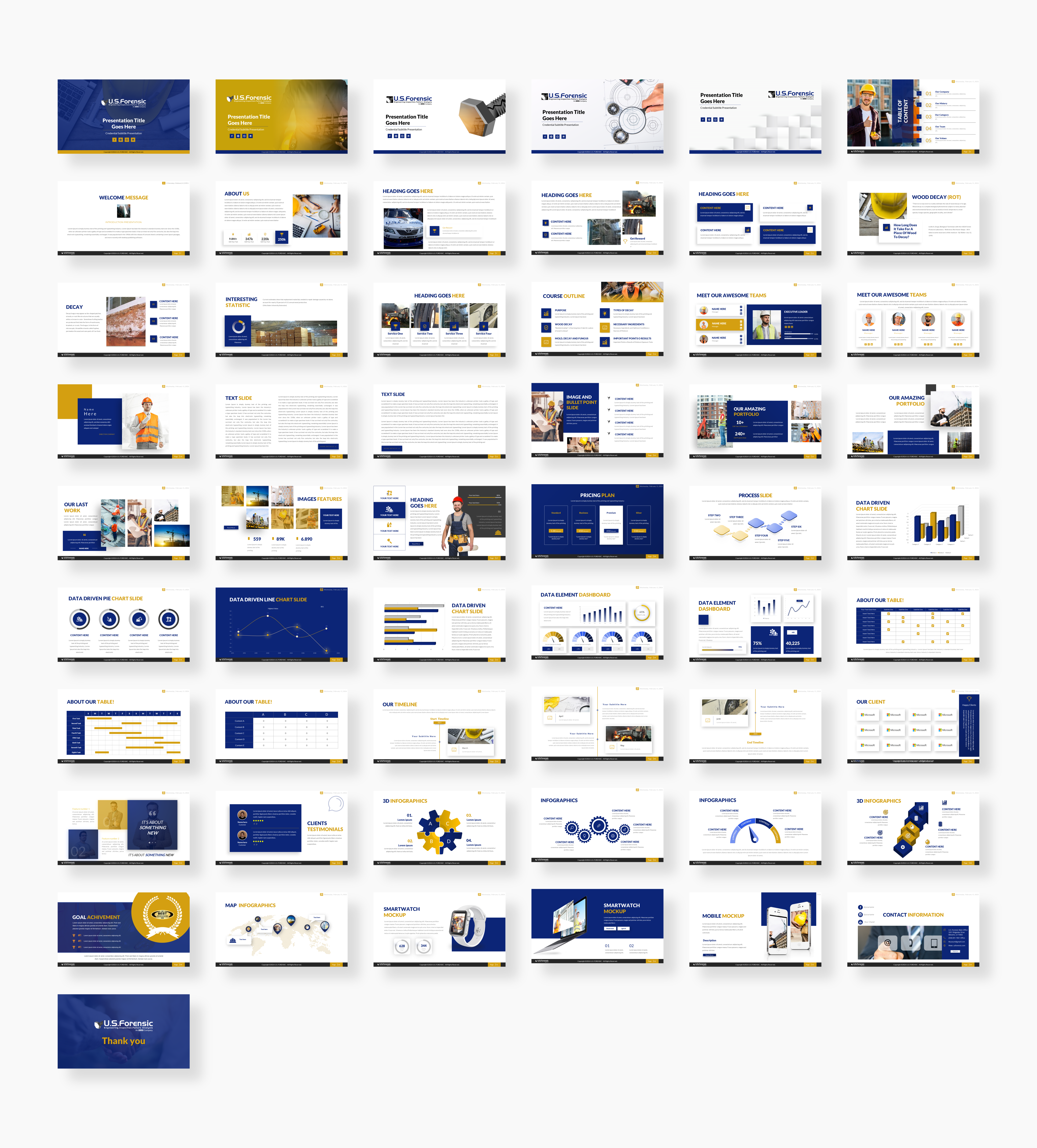 PowerPoint Design by MNTK for Applied Technical Services | Design #36861415