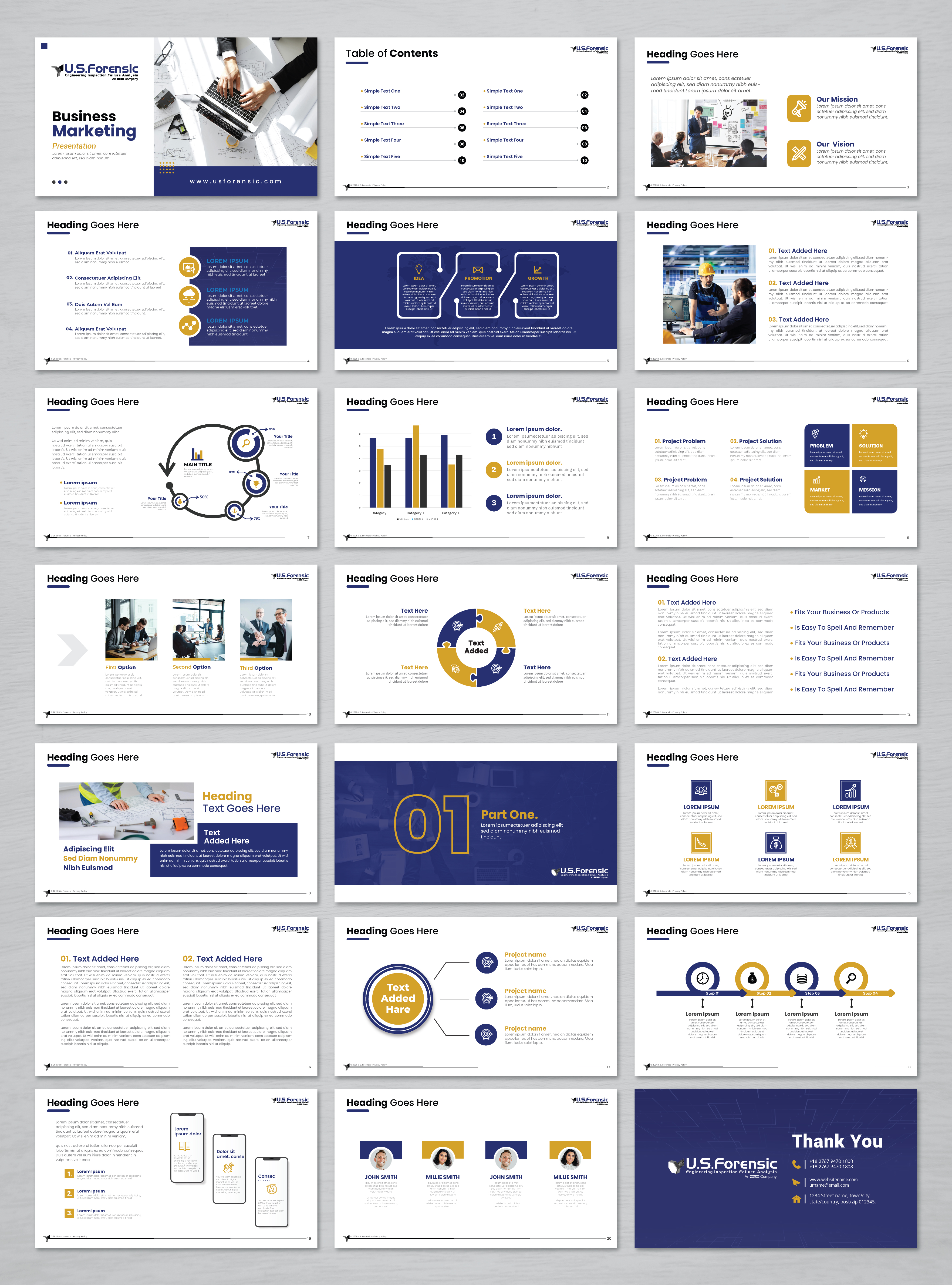 PowerPoint Design by artbitin for Applied Technical Services | Design #36852494