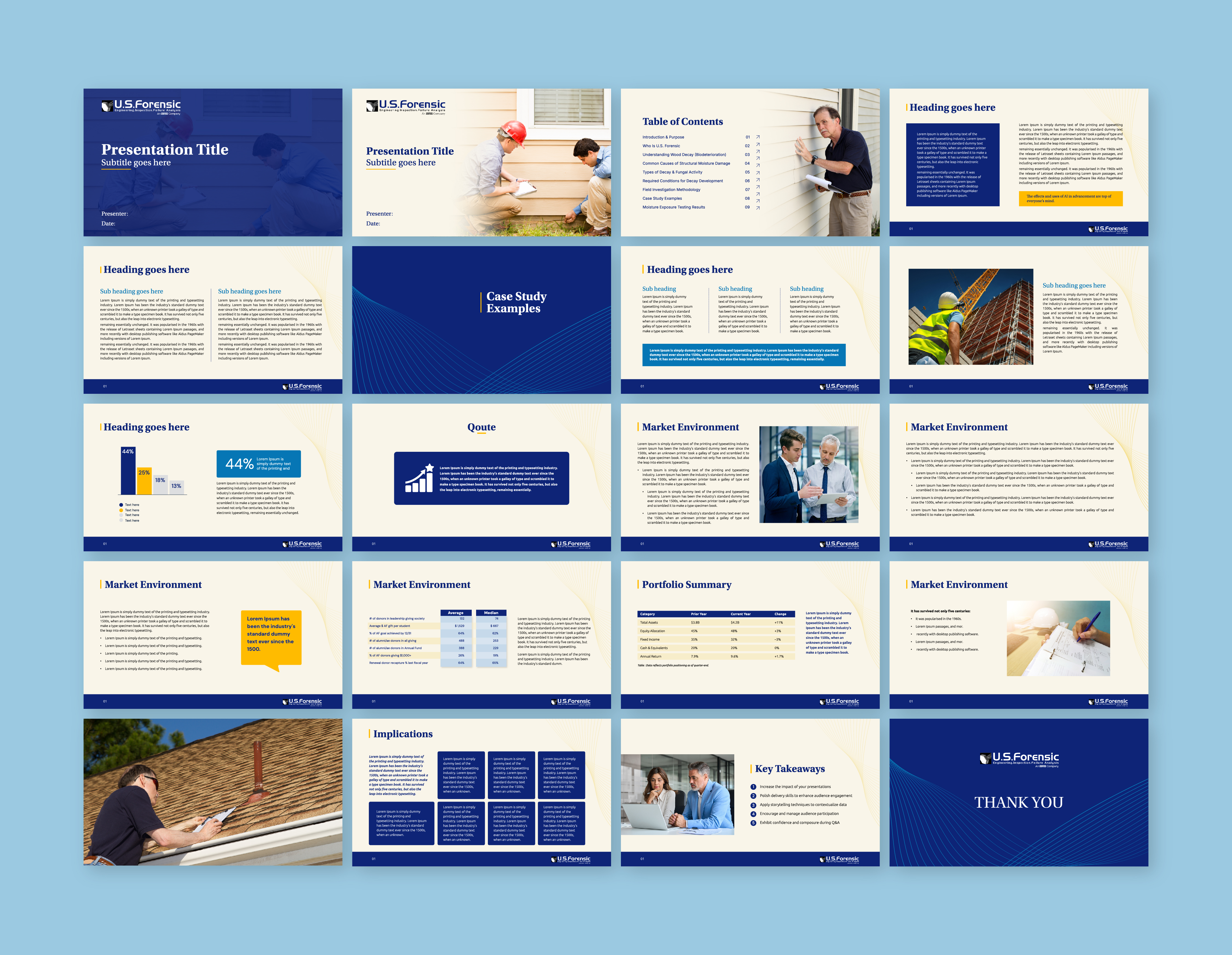 PowerPoint Design by CRE.TIVE for Applied Technical Services | Design #36862145