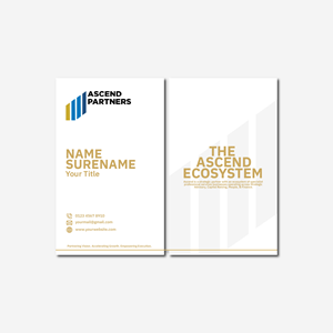 Diseño de Tarjeta de Presentación por berkah design para este proyecto | Diseño: #36853541