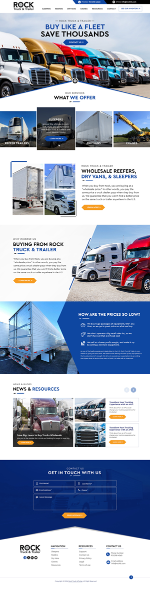 Web Design by Blue Sparrow for this project | Design: #36870728