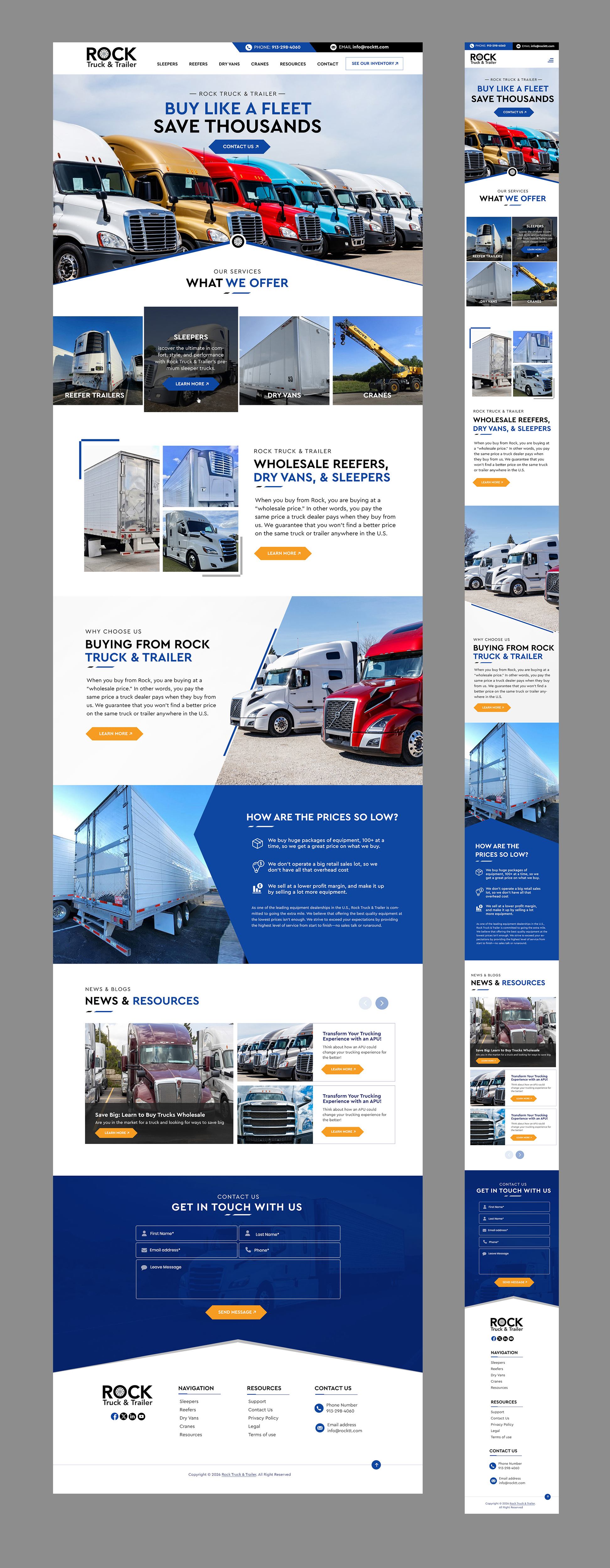 Web Design by Blue Sparrow for this project | Design #36922753