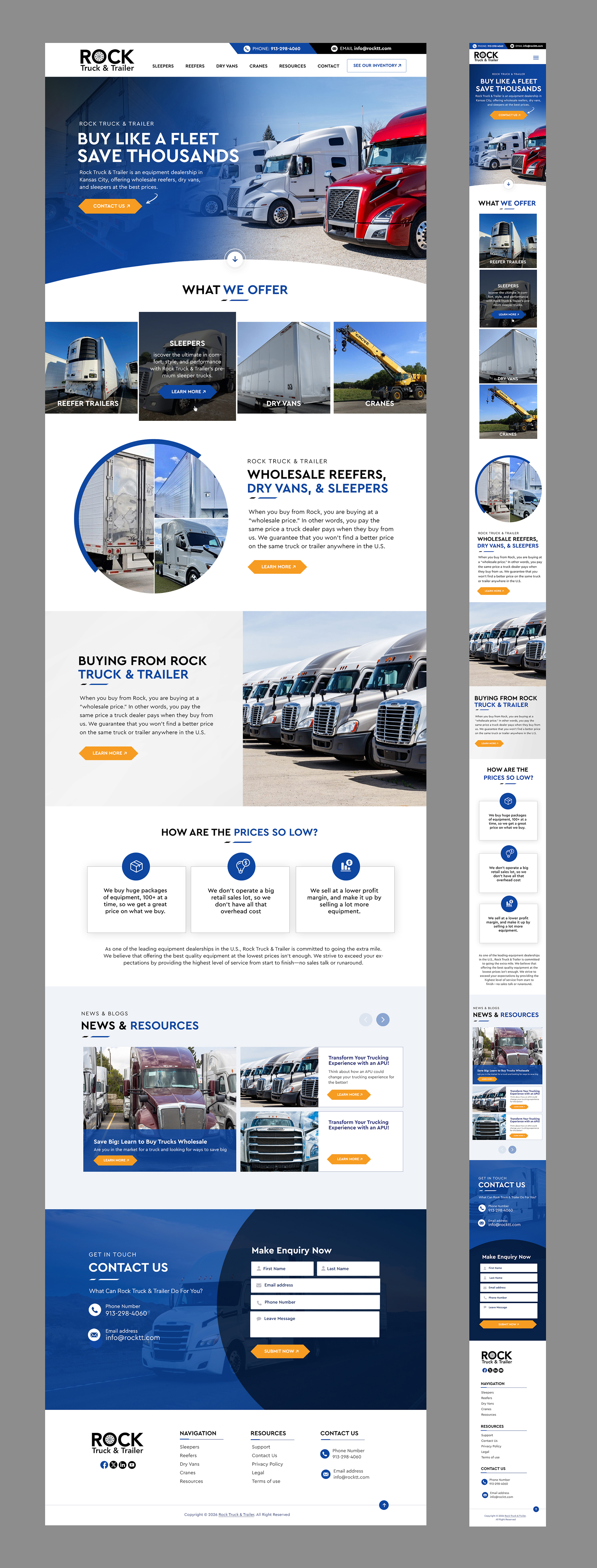 Web Design by Blue Sparrow for this project | Design #36922754