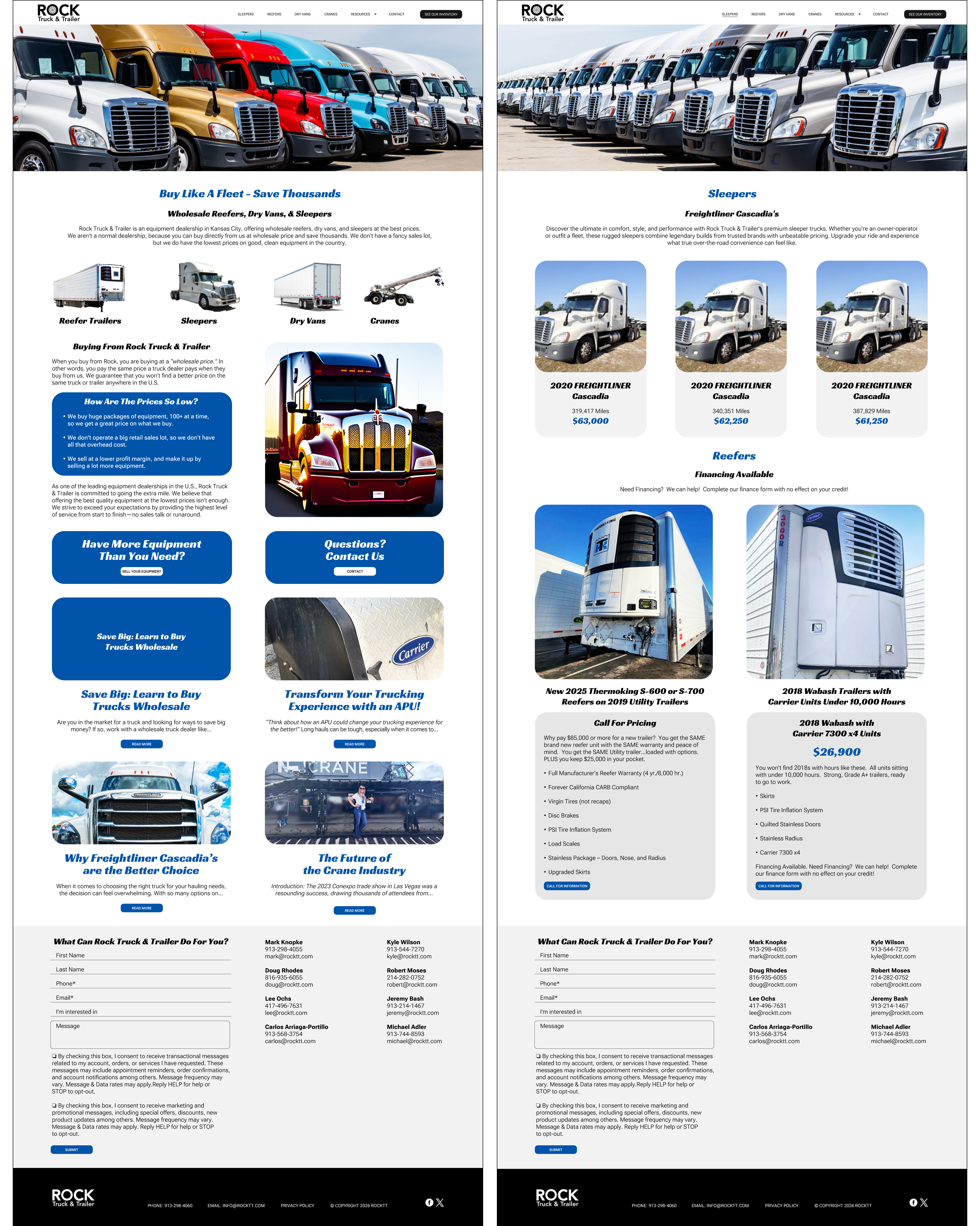 Web Design by MarkoE for this project | Design #36867654