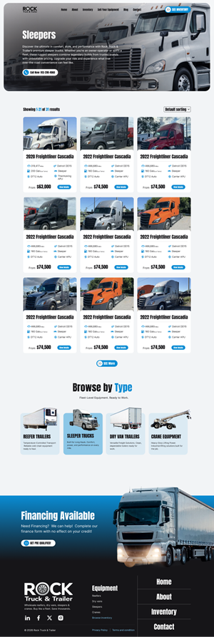 Web Design by MEK.X.Studio for this project | Design: #36933766