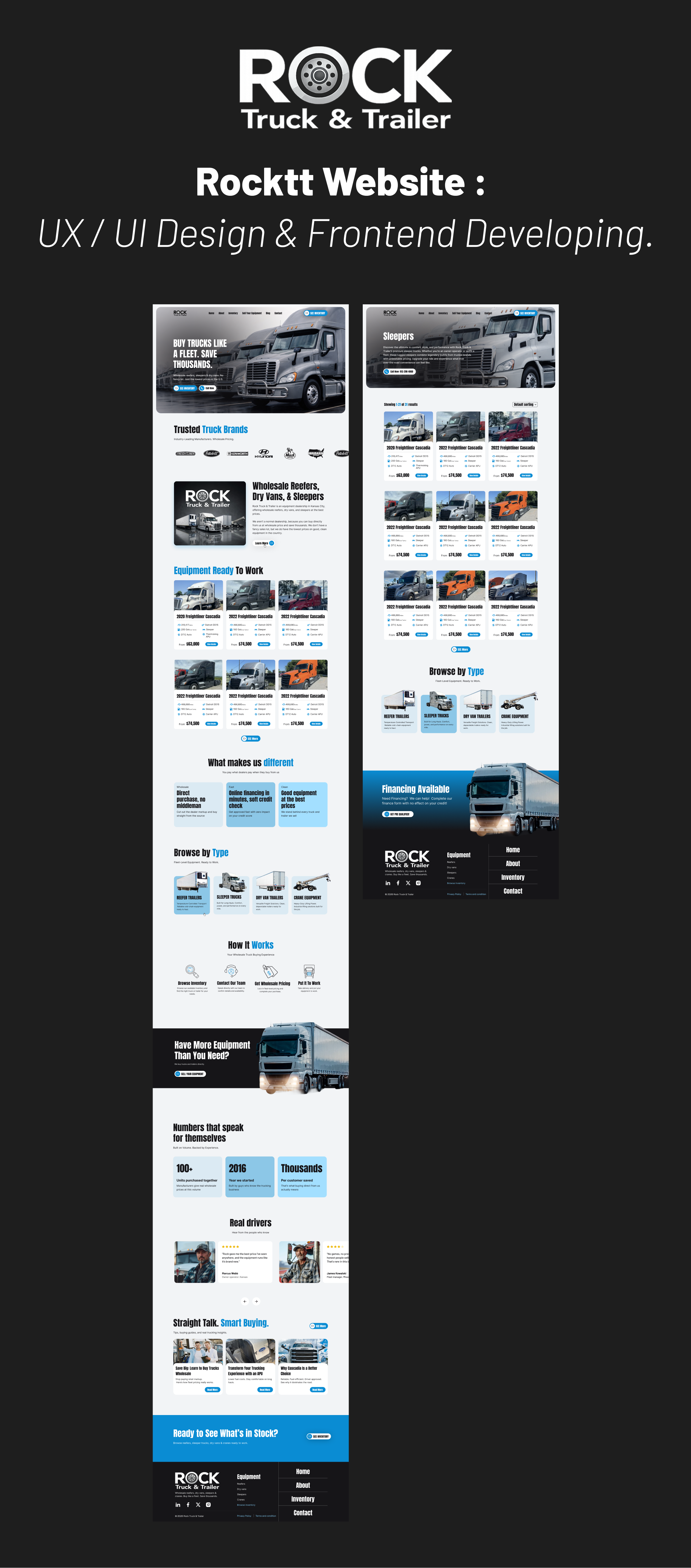 Web Design by MEK.X.Studio for this project | Design #36933828