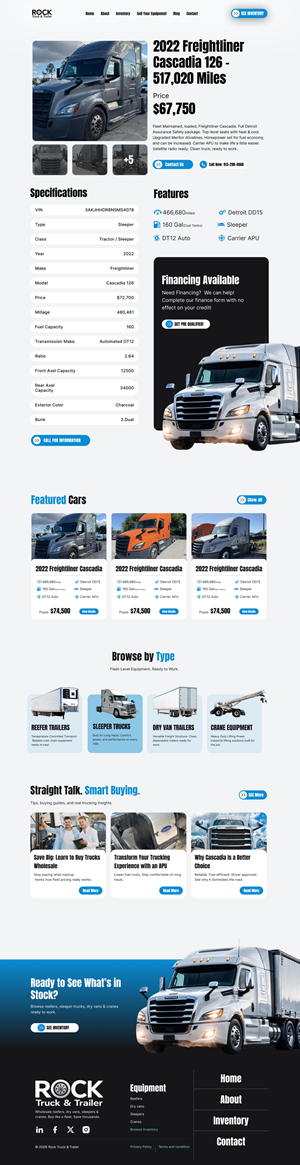 Web Design by MEK.X.Studio for this project | Design: #36935129