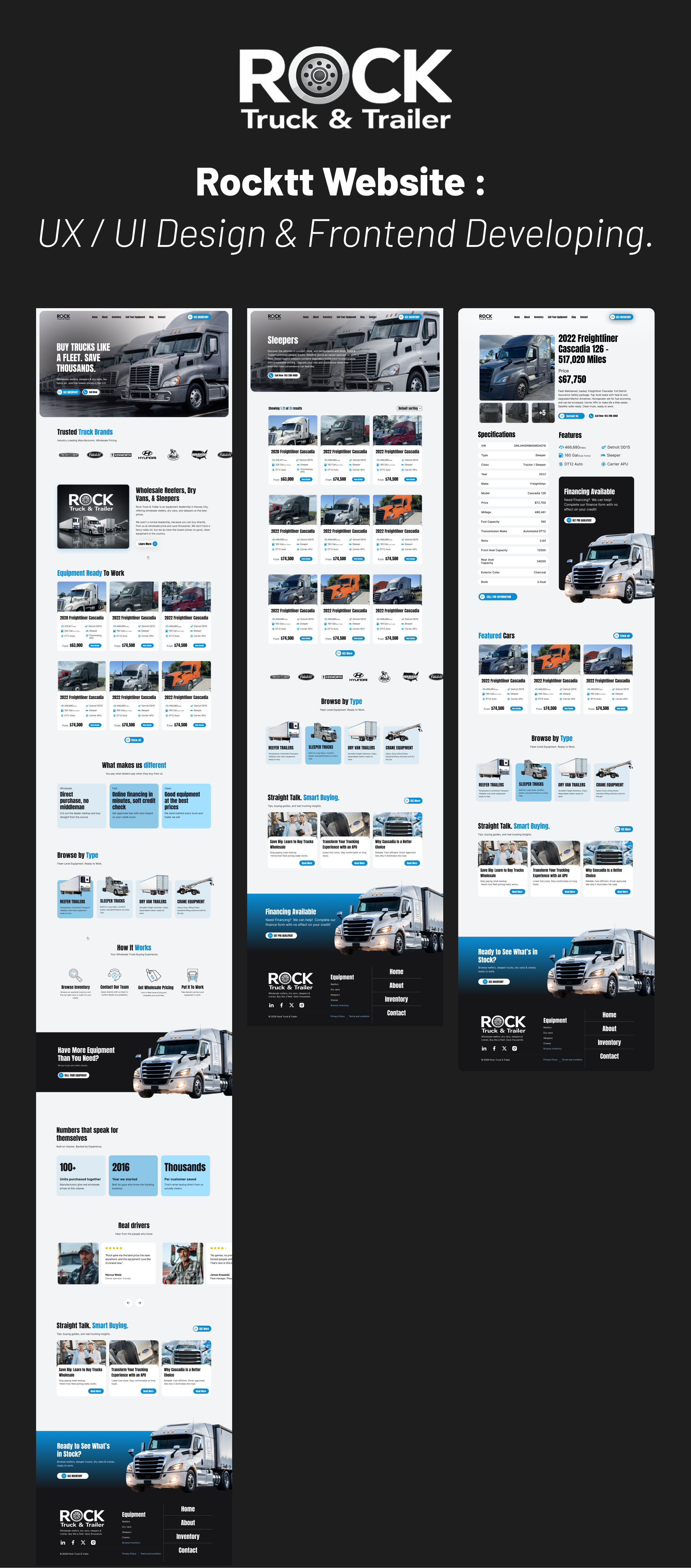 Web Design by MEK.X.Studio for this project | Design: #36935156