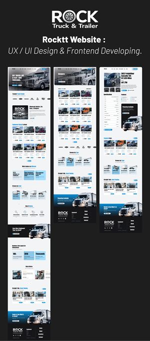 Web Design by MEK.X.Studio for this project | Design #36935156