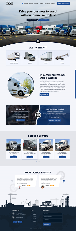 Web Design by Shijo John for this project | Design #36855896