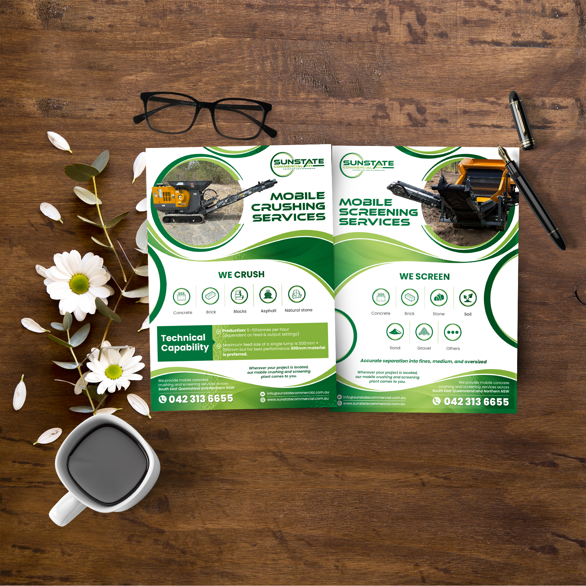 Flyer Design by Sun Creative for Sunstate Commercial | Design #36855250