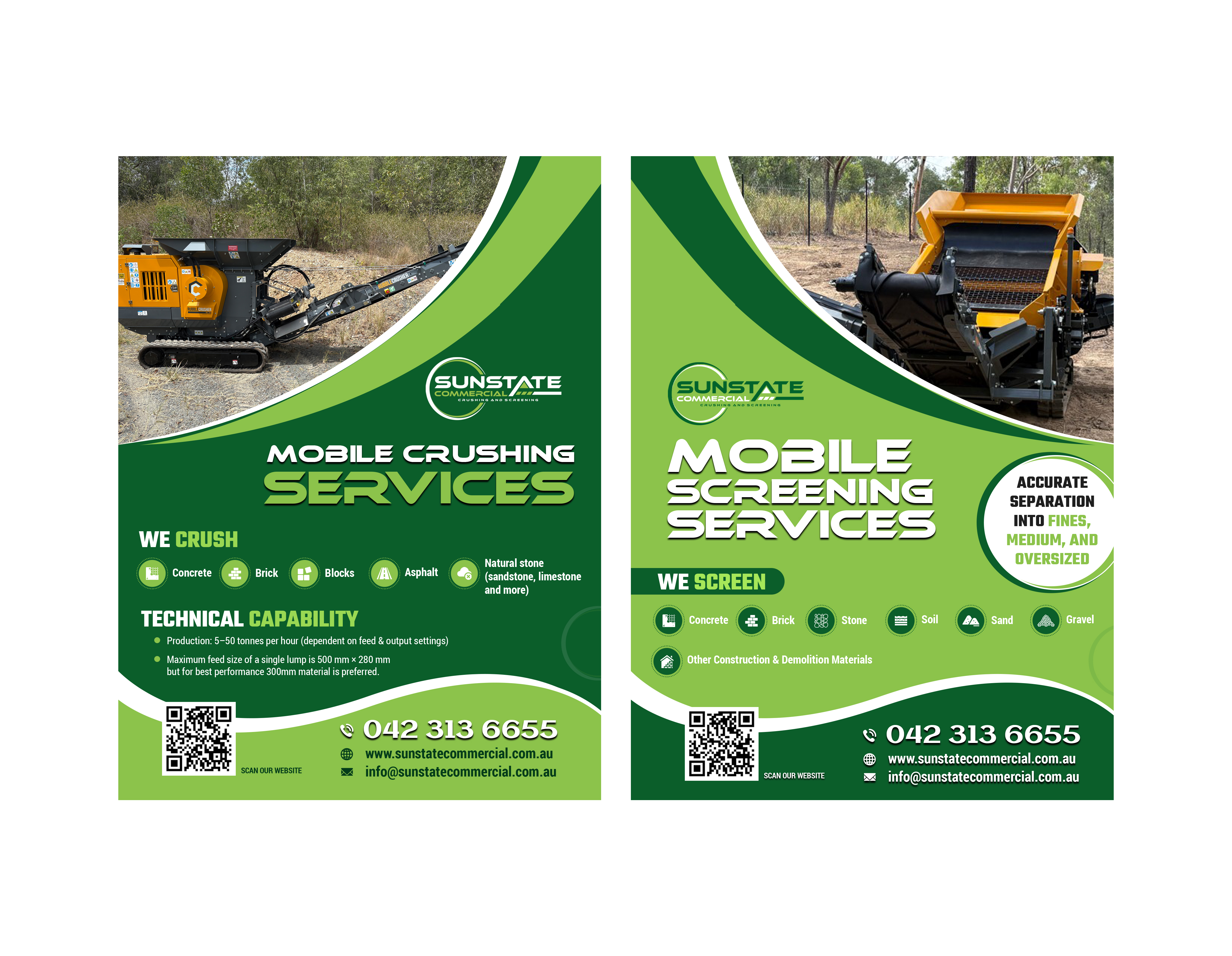 Flyer Design by Creations Box 2015 for Sunstate Commercial | Design #36853052