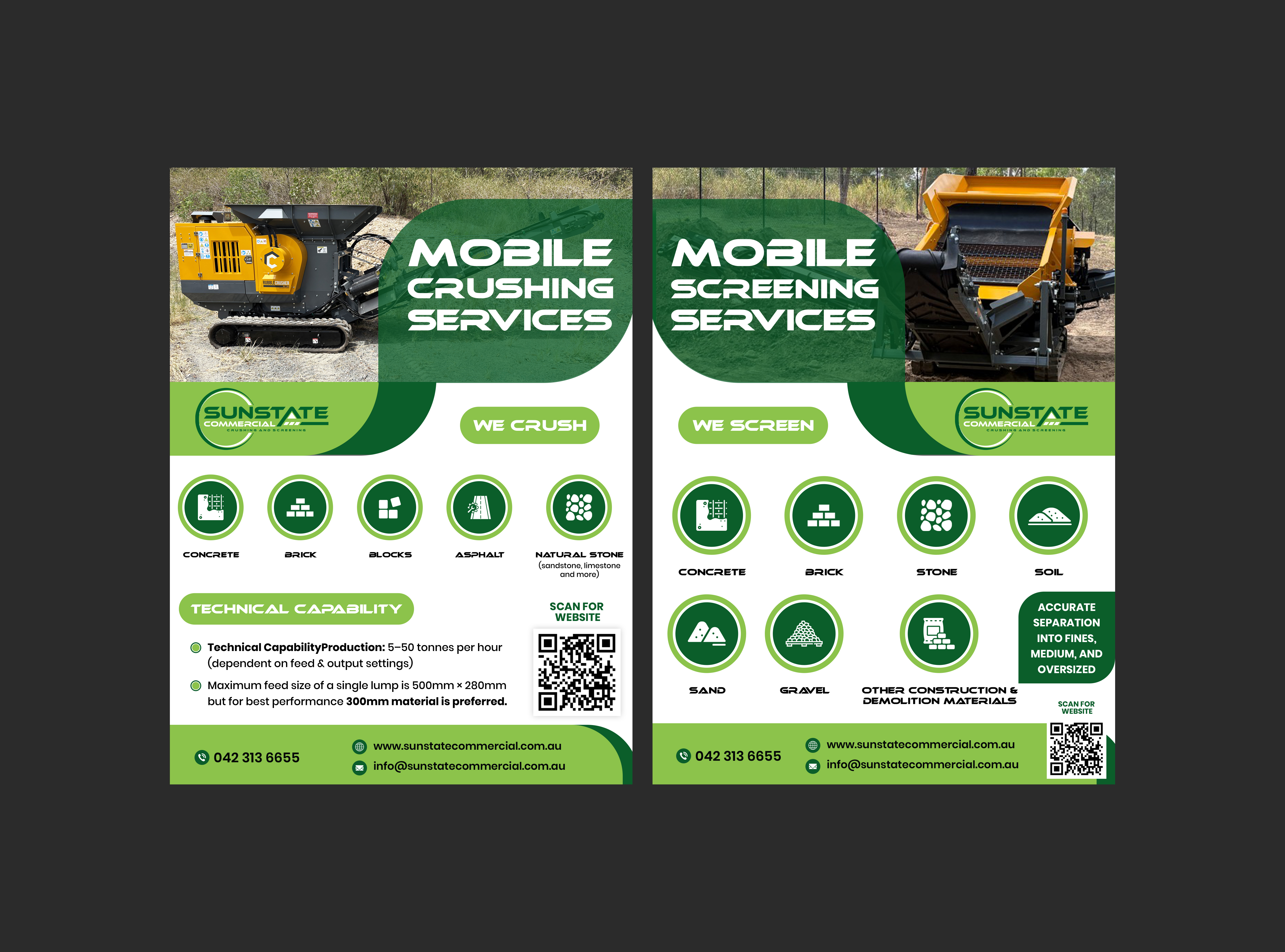 Flyer Design by Creations Box 2015 for Sunstate Commercial | Design #36854207