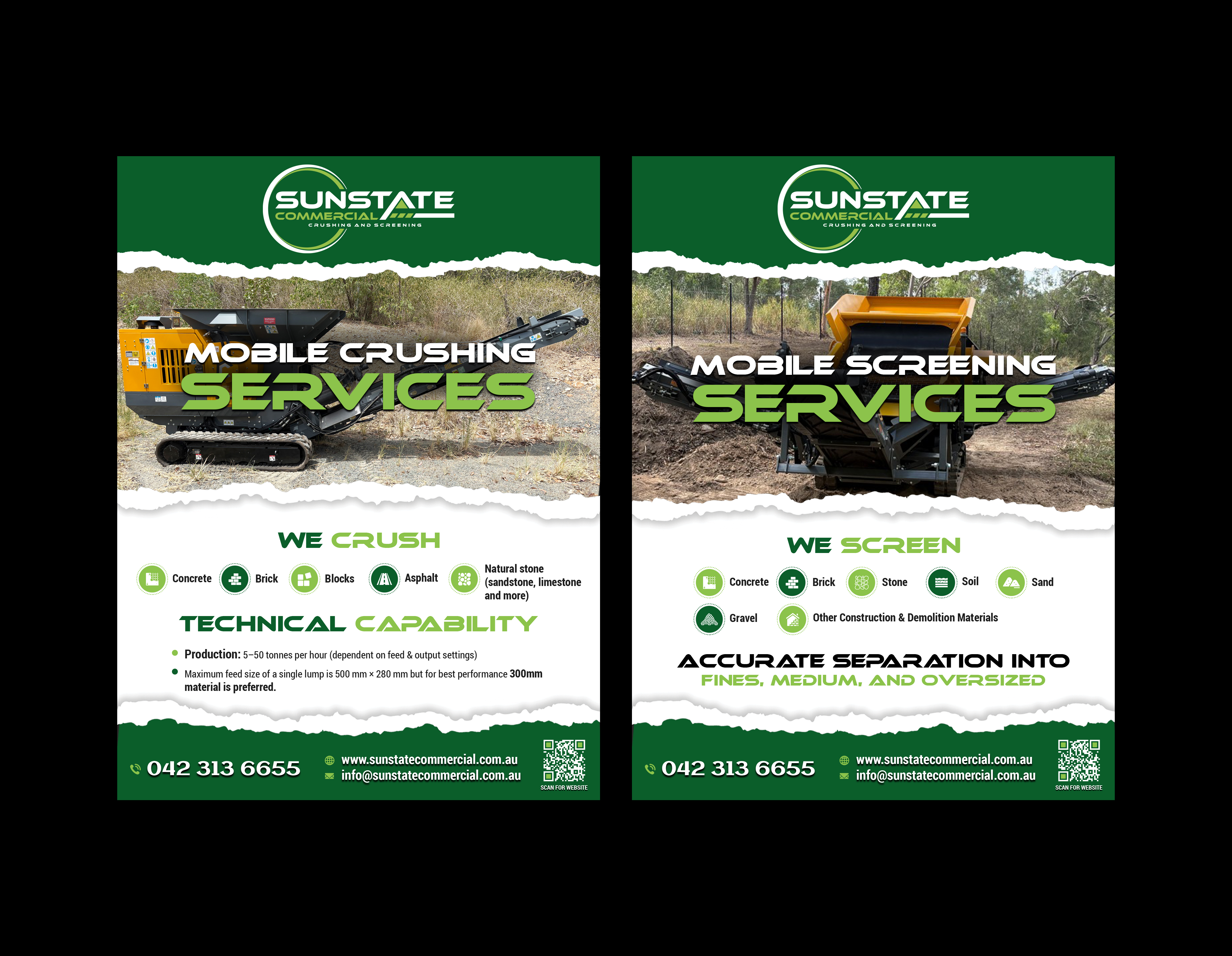 Flyer Design by Creations Box 2015 for Sunstate Commercial | Design #36854208
