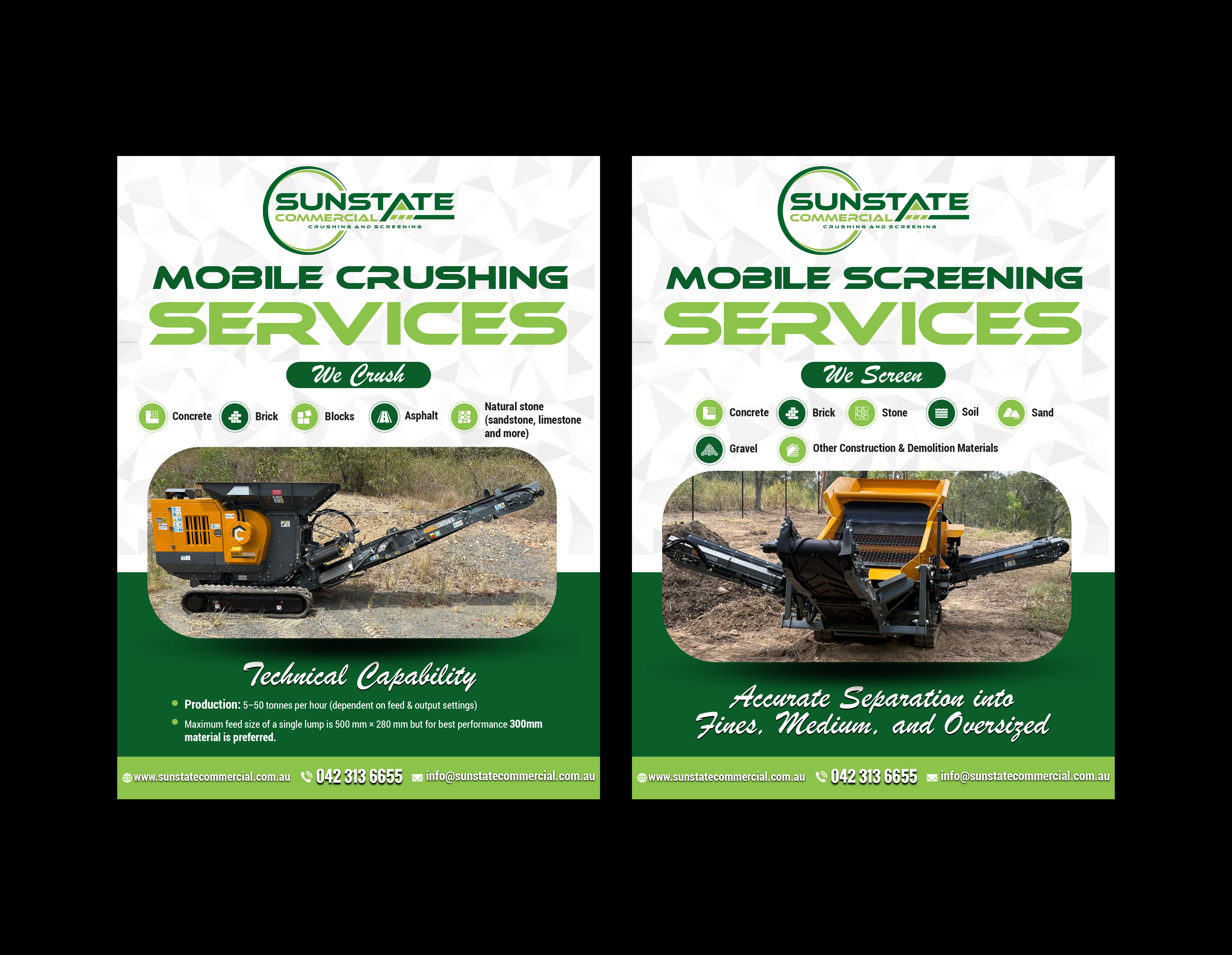 Flyer Design by Creations Box 2015 for Sunstate Commercial | Design #36854774