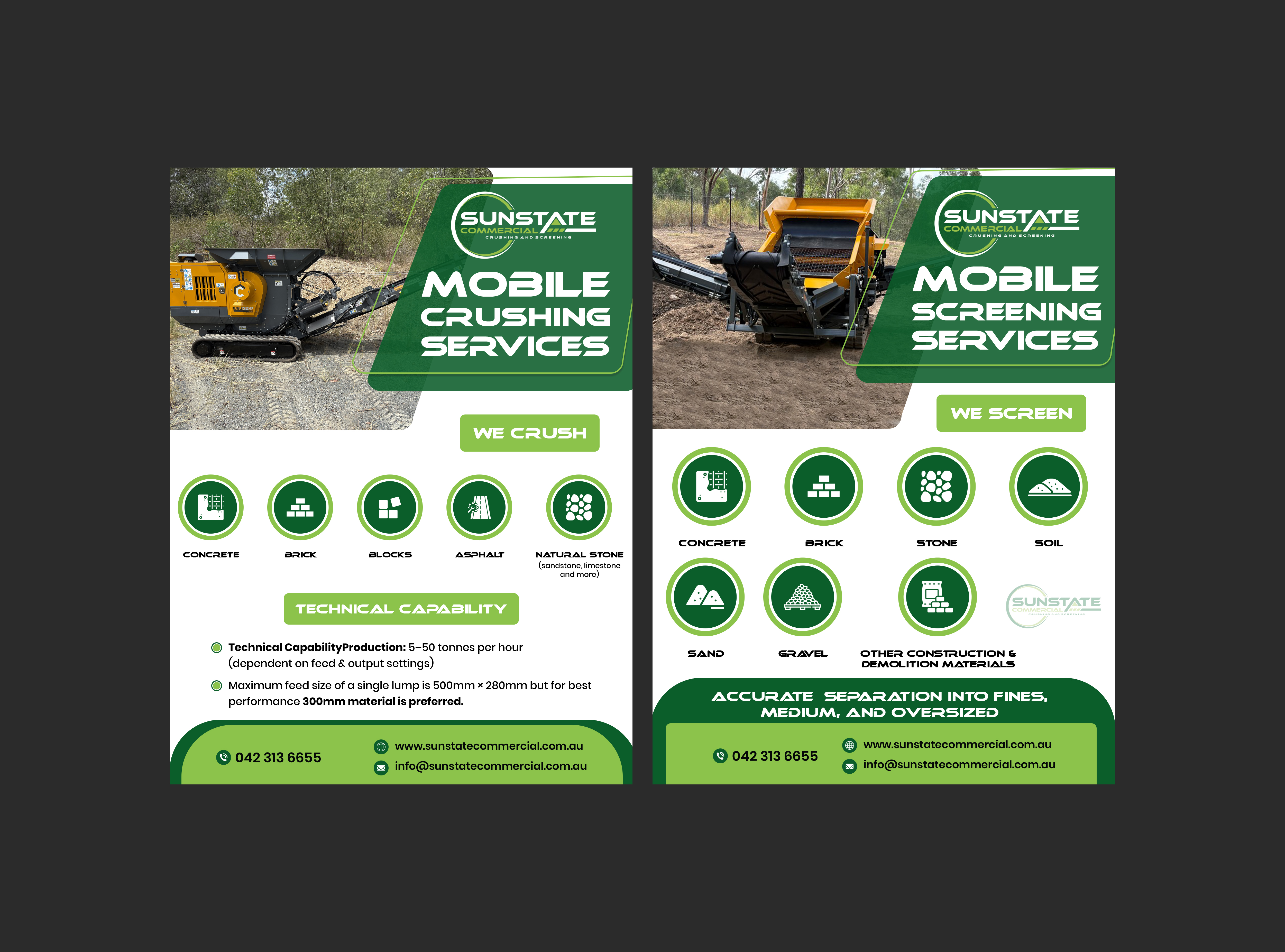 Design de Flyer par Creations Box 2015 pour Sunstate Commercial | Design #36858121