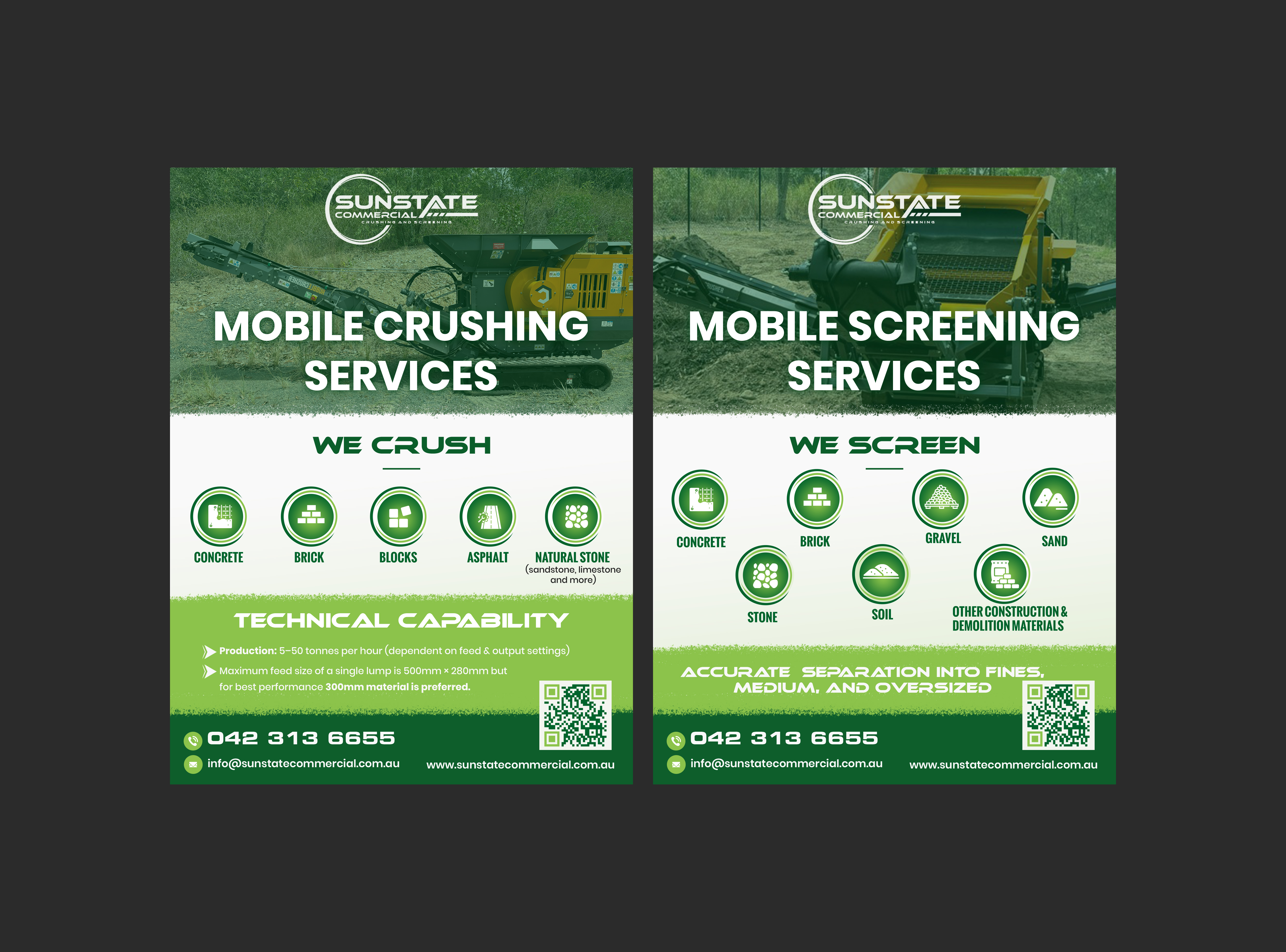 Flyer Design by Creations Box 2015 for Sunstate Commercial | Design #36859999