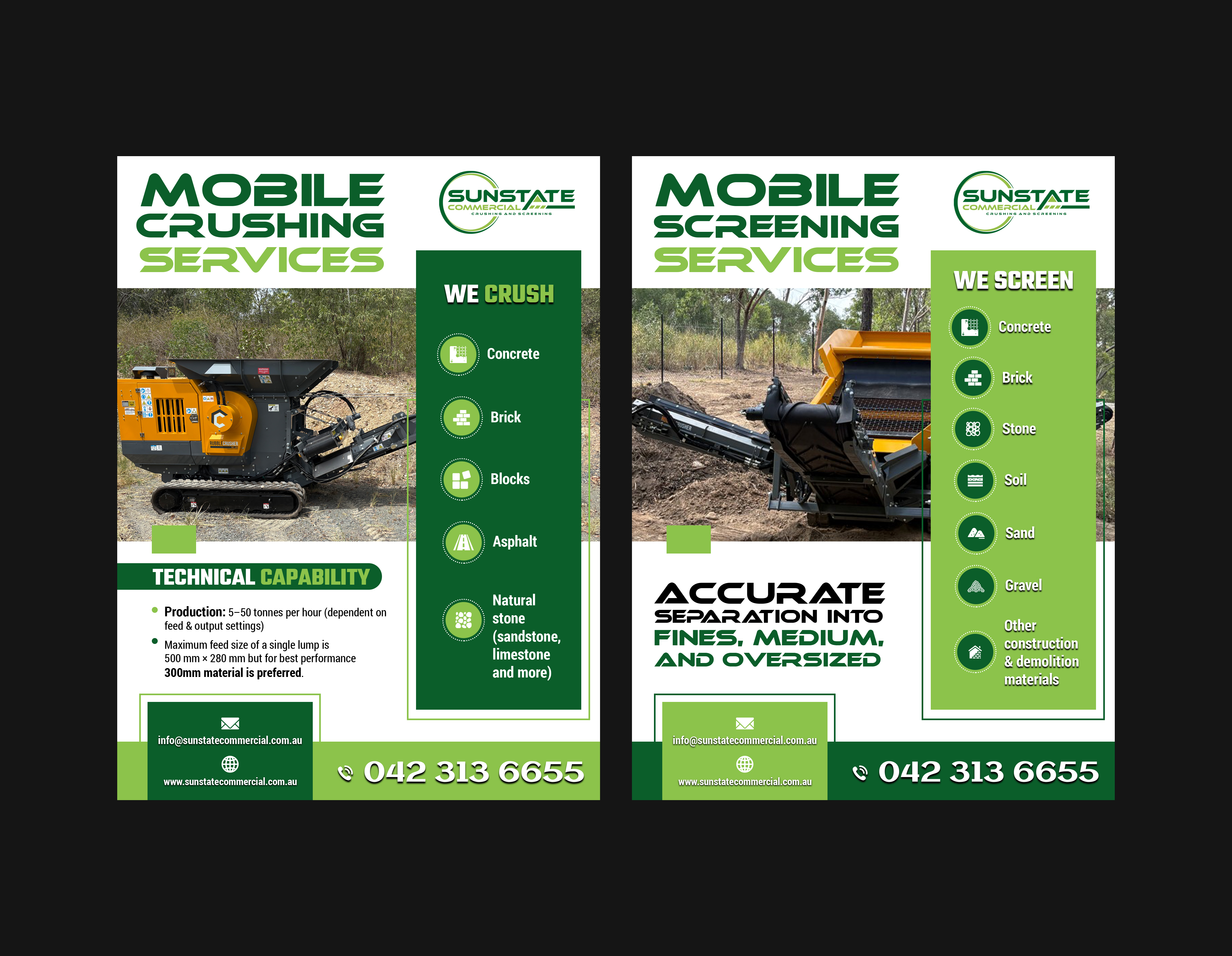 Flyer Design by Creations Box 2015 for Sunstate Commercial | Design #36860009