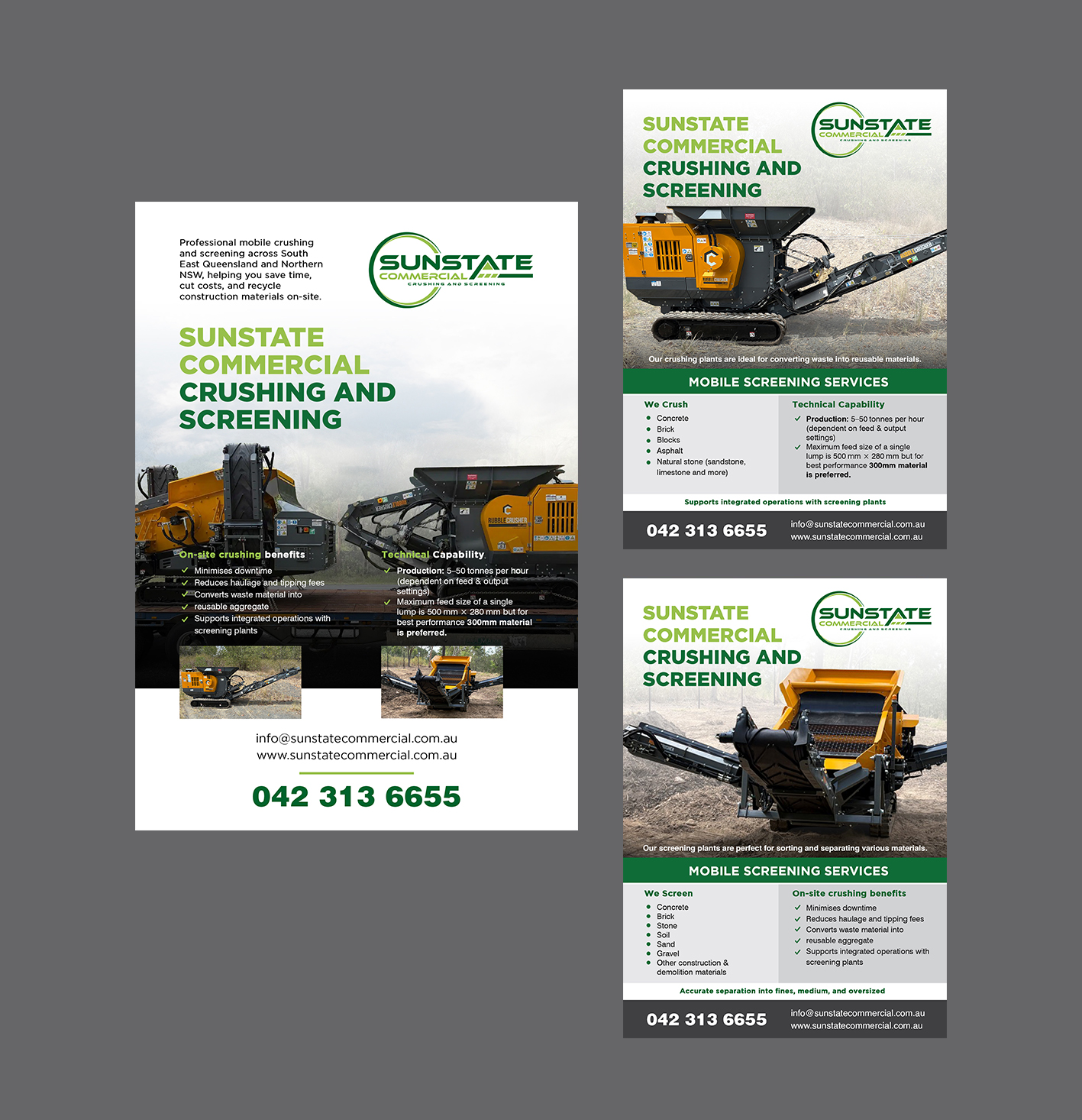 Flyer Design by warga creative for Sunstate Commercial | Design #36853796