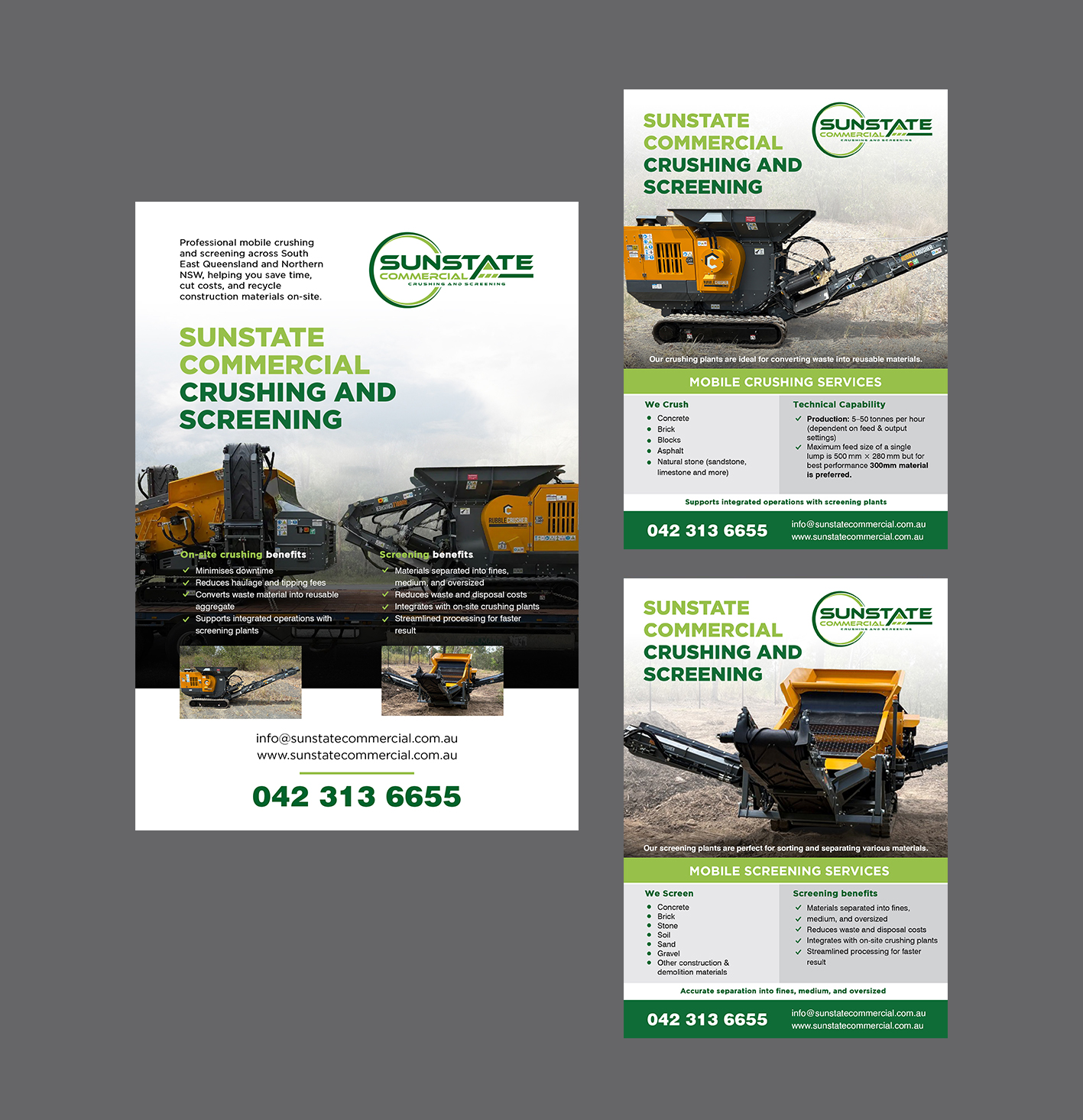 Flyer Design by warga creative for Sunstate Commercial | Design #36853969