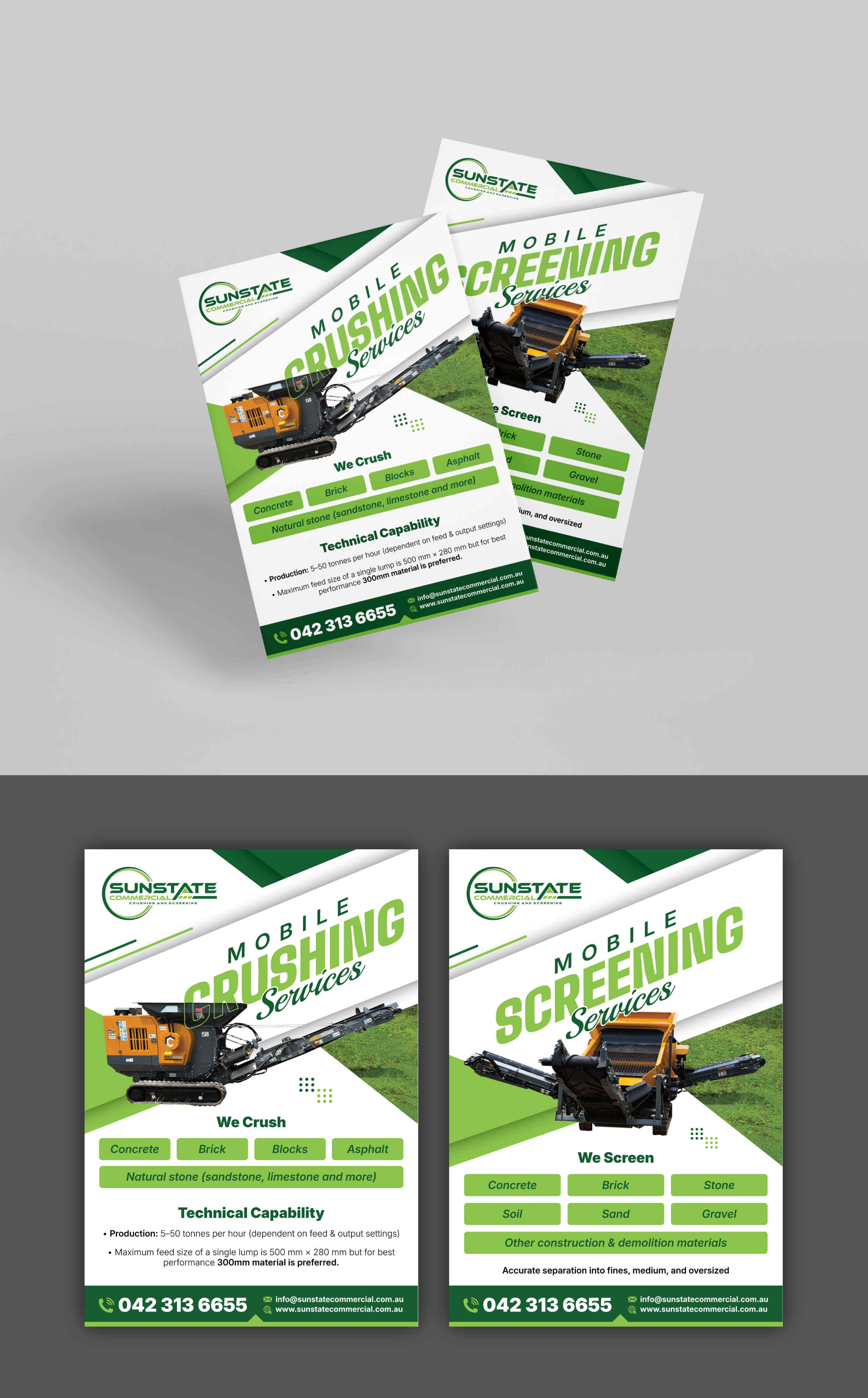 Flyer Design by Impressive Designs for Sunstate Commercial | Design #36854296