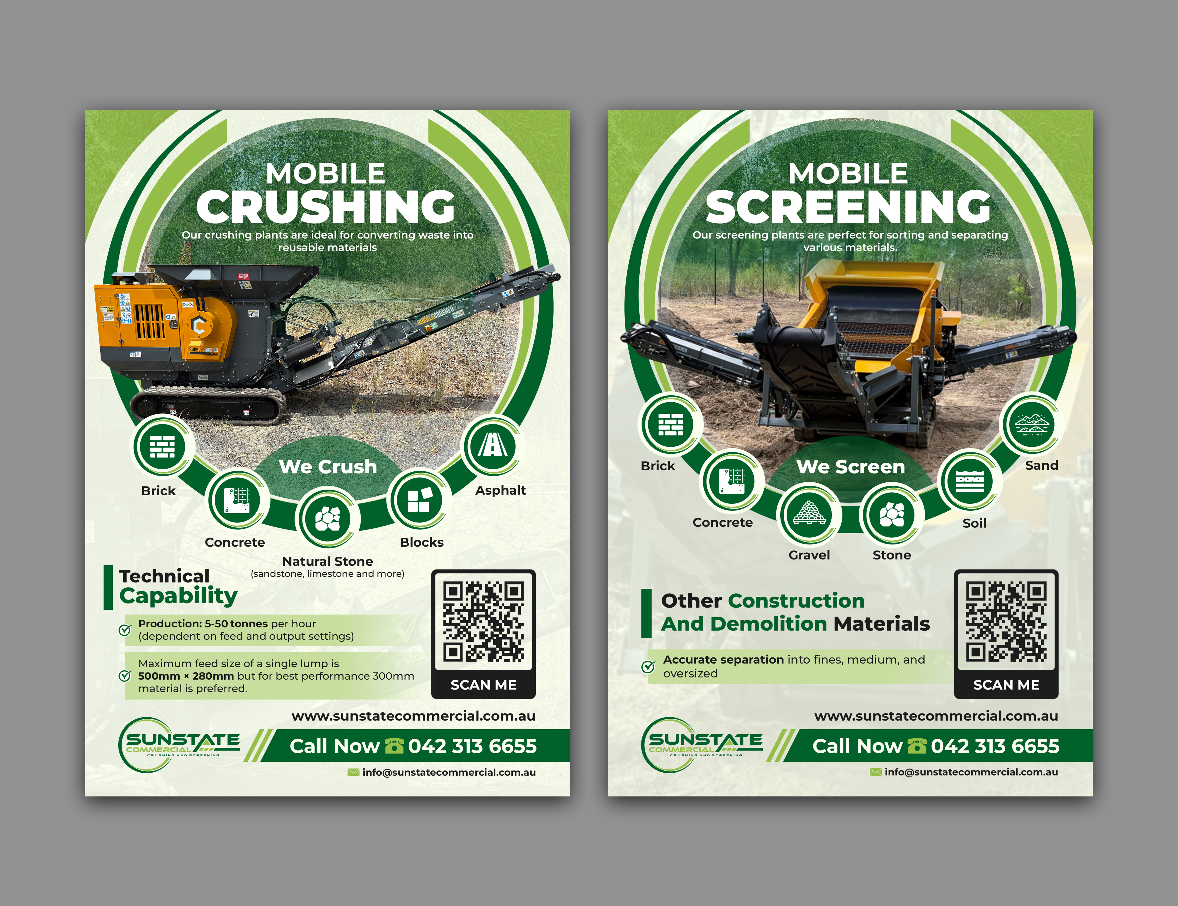 Flyer Design by Graphic Gallery for Sunstate Commercial | Design: #36856720