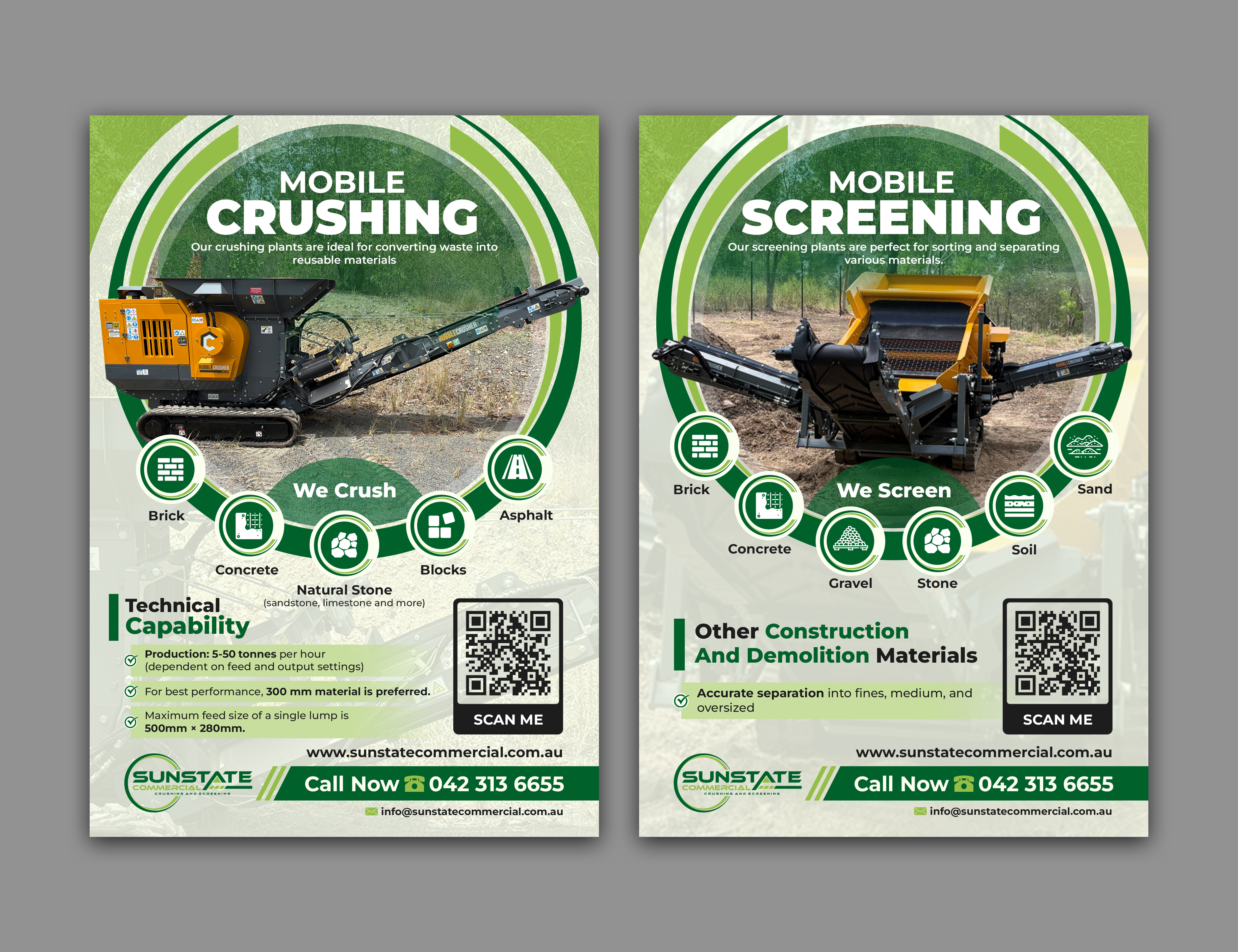 Flyer Design by Graphic Gallery for Sunstate Commercial | Design #36867931