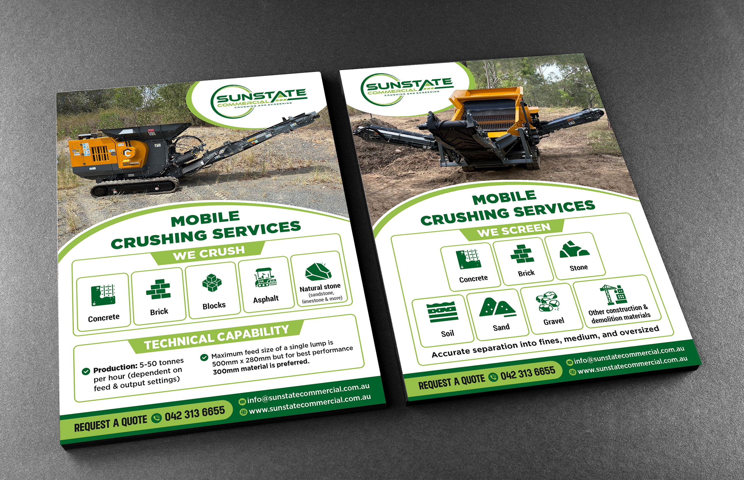 Flyer Design by GraphicsGuru for Sunstate Commercial | Design #36856825
