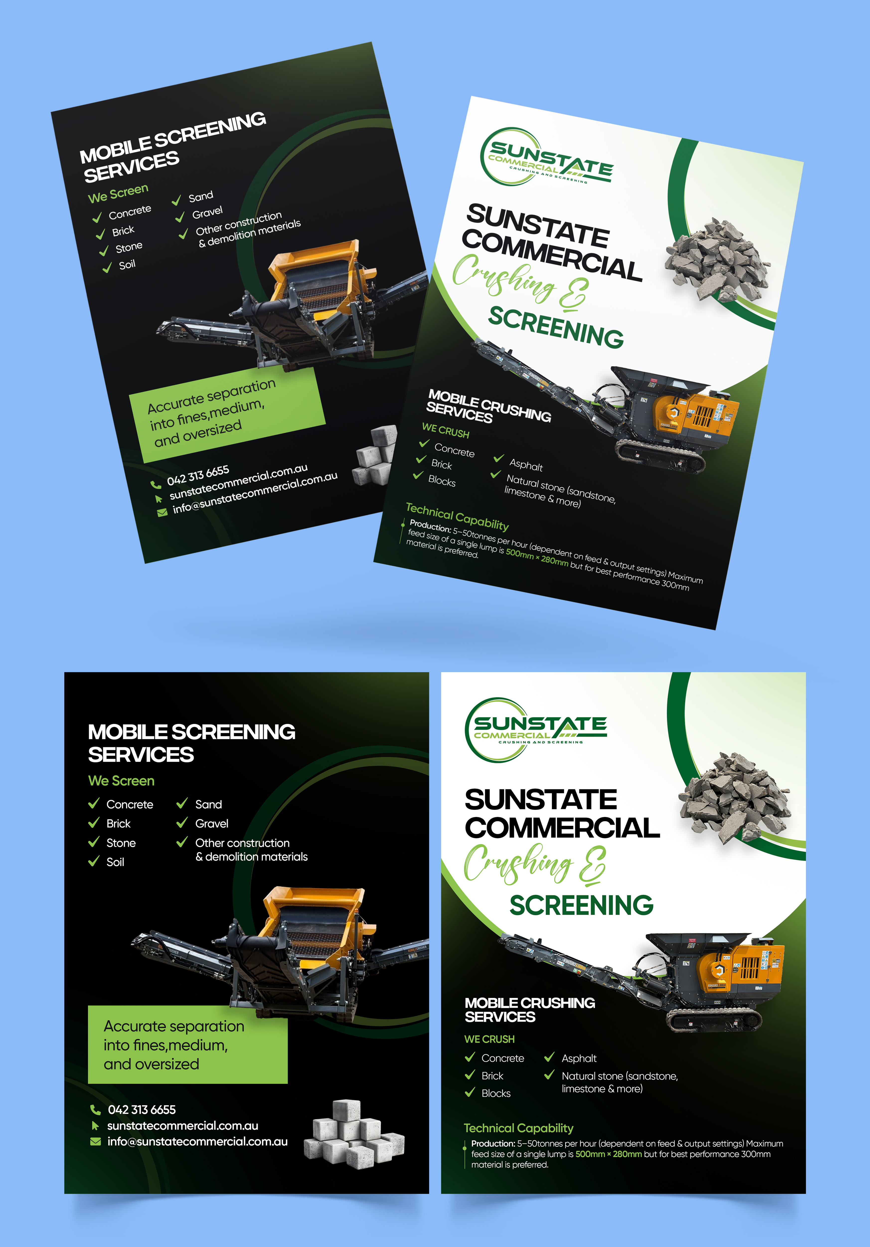 Diseño de Flyer por Graphic Guy para Sunstate Commercial | Diseño #36855410