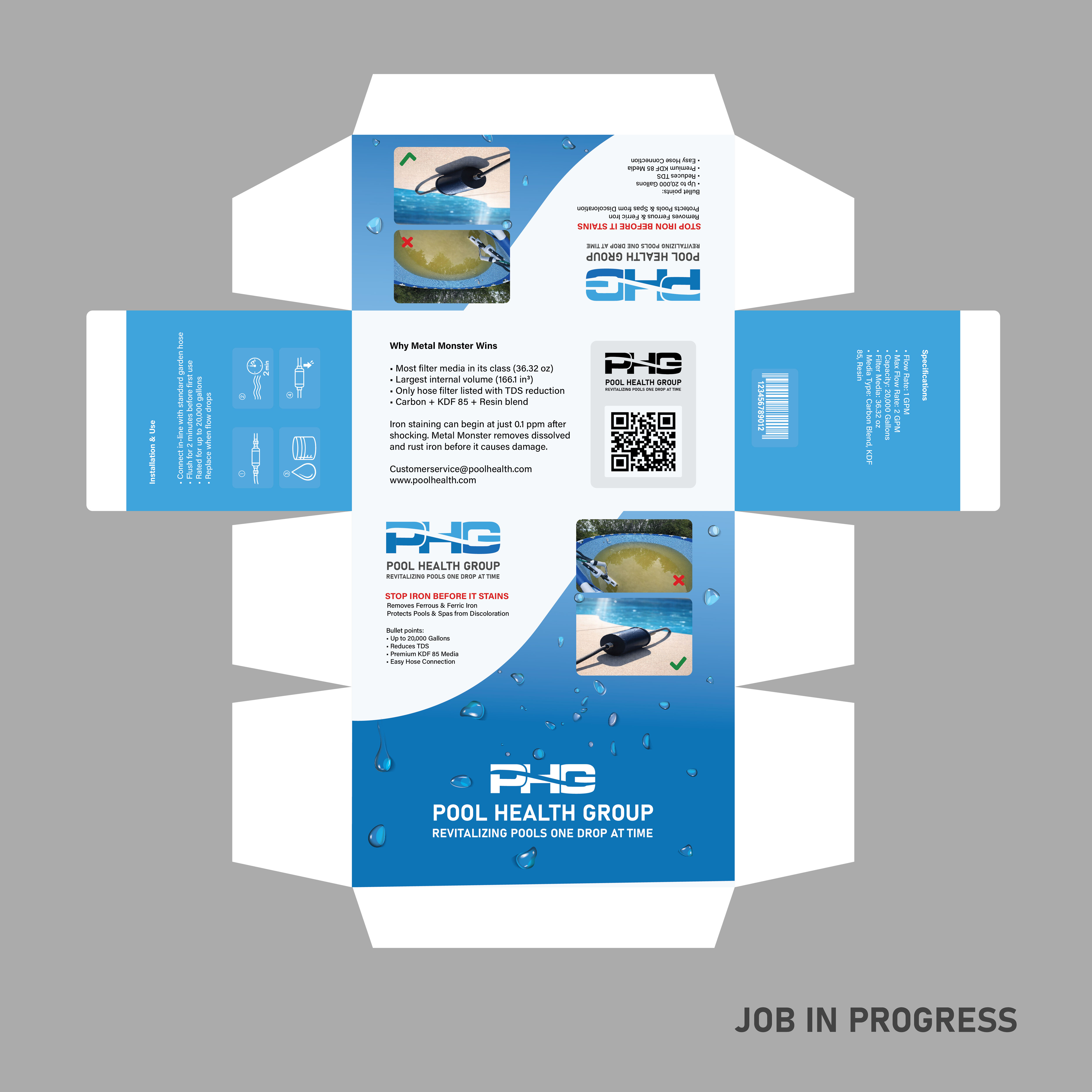 Design Emballage par Mesotoday pour Pool Health Group Inc | Design #36873283