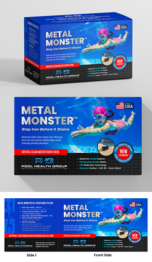 Design Emballage par SAI DESIGNS pour Pool Health Group Inc | Design : #36946742