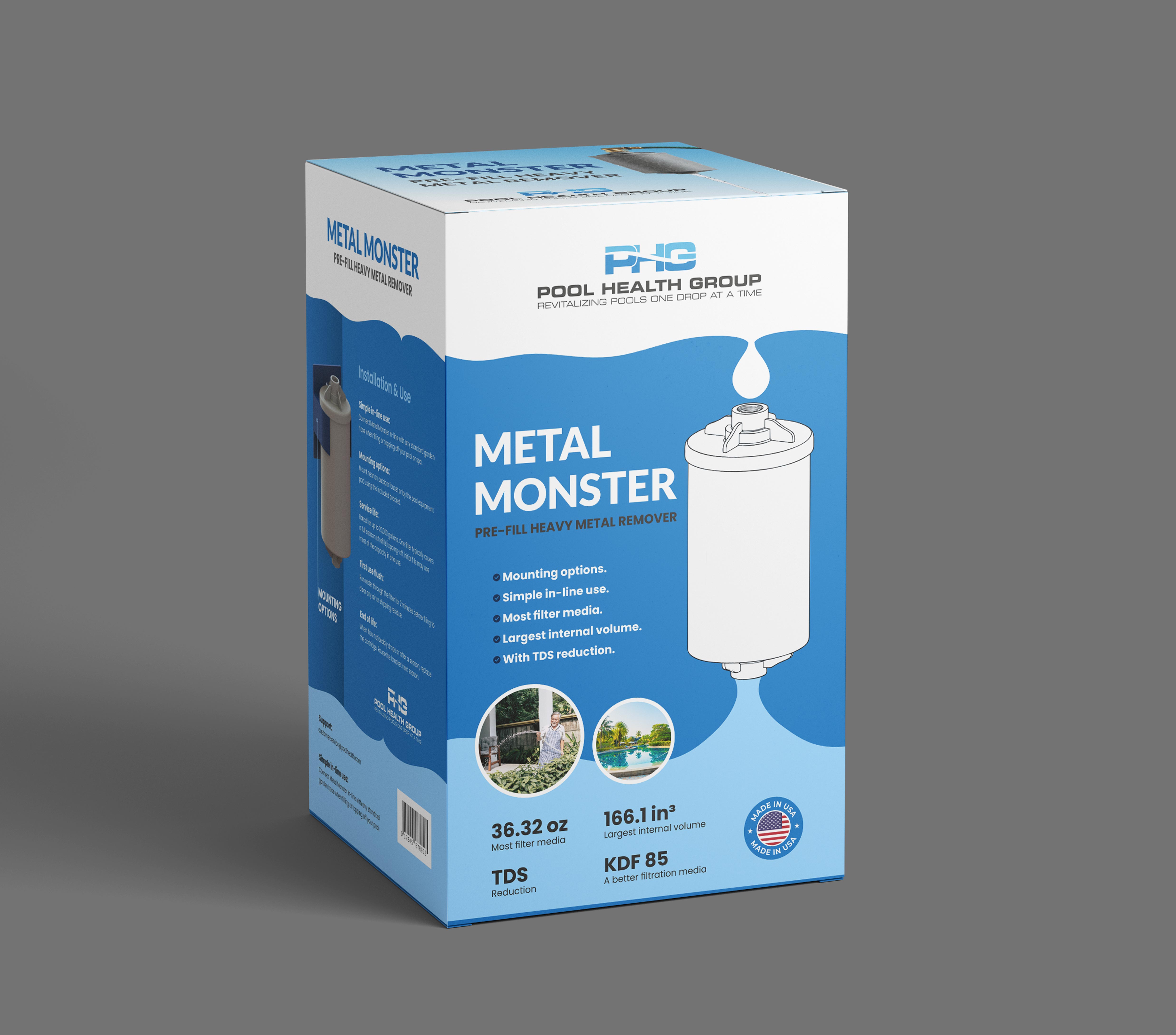 Packaging Design by DIGIPIX for Pool Health Group Inc | Design #36885139