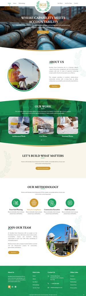 Web Design by pb for this project | Design: #36862254