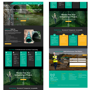 Web Design by JohnDigiTech for this project | Design #36861940