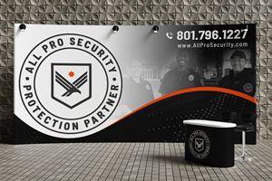 Diseño de Stand de Feria por WrapTonic24 para All Pro Security  | Diseño #36905550