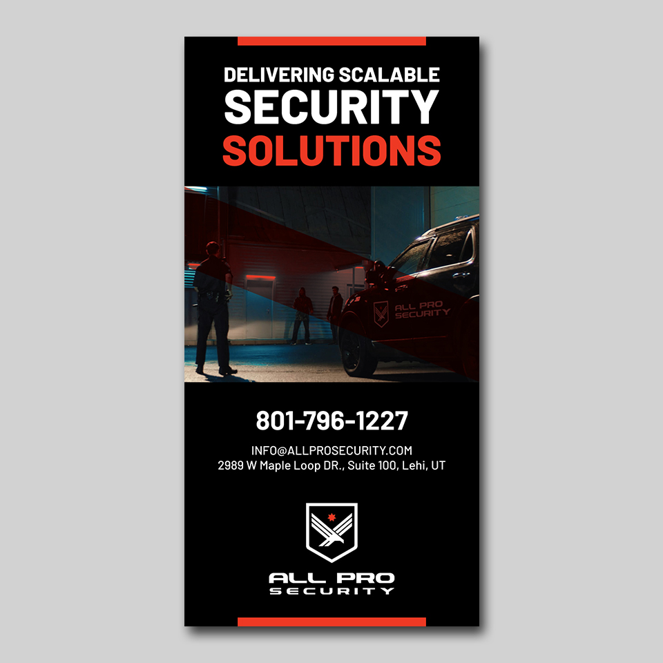 Diseño de Stand de Feria por YourLogoMaster para All Pro Security  | Diseño #36873383