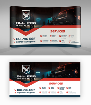 Diseño de Stand de Feria por saurov para All Pro Security  | Diseño: #36885410