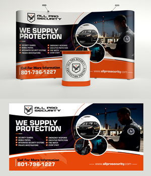Diseño de Stand de Feria por Aurora:) para All Pro Security  | Diseño #36866100