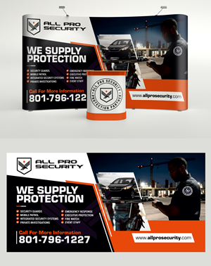 Diseño de Stand de Feria por Aurora:) para All Pro Security  | Diseño: #36866231