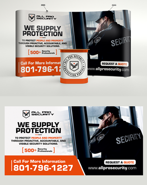 Diseño de Stand de Feria por Aurora:) para All Pro Security  | Diseño: #36870248